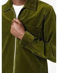 image of Our Legacy Drip Cord Zipped Shirt in Lemongrass, Men's (Size Small)