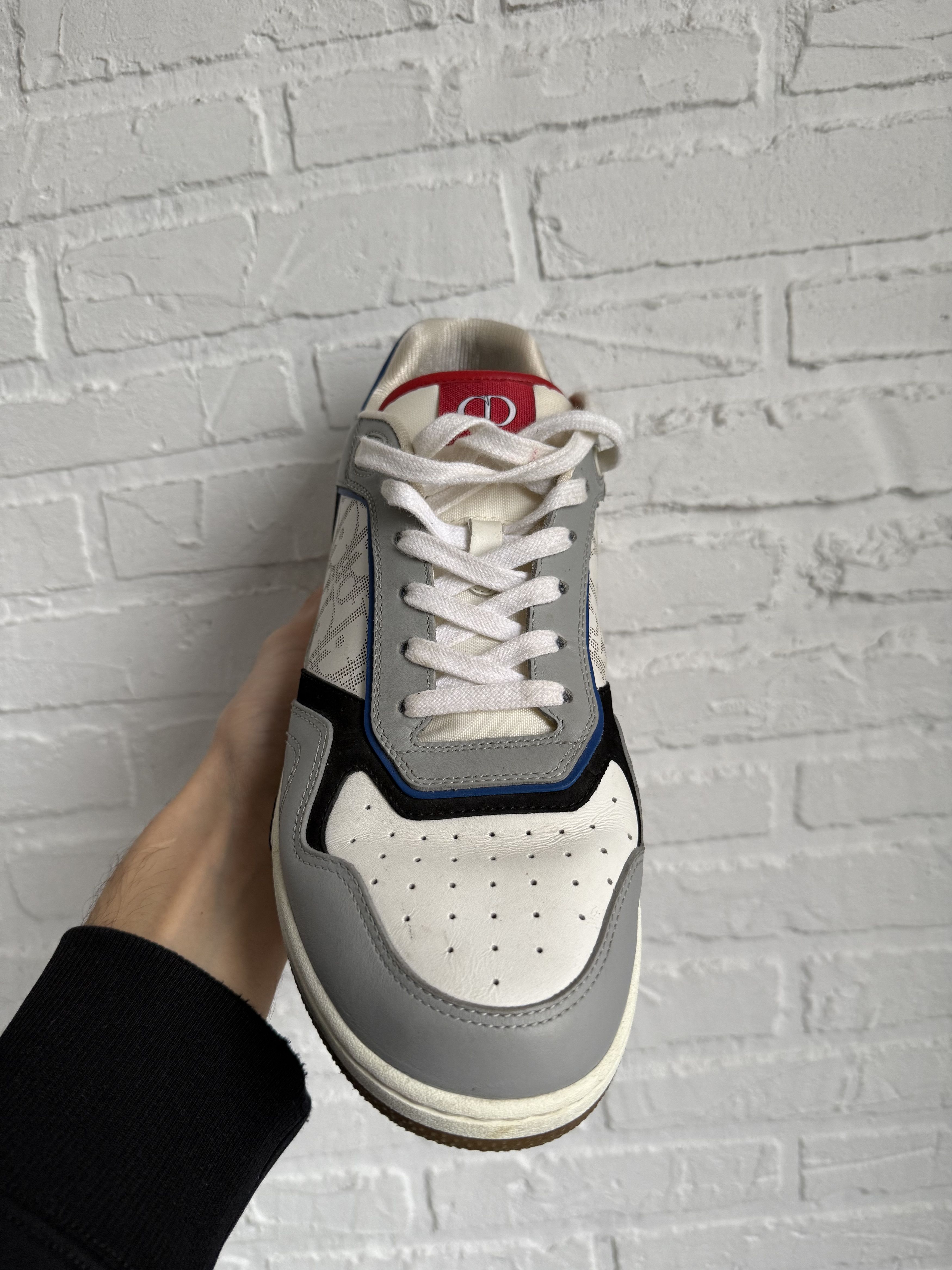 Dior Dior B27 white gray low sneakers Size US 11 / EU 44 - 8 Thumbnail