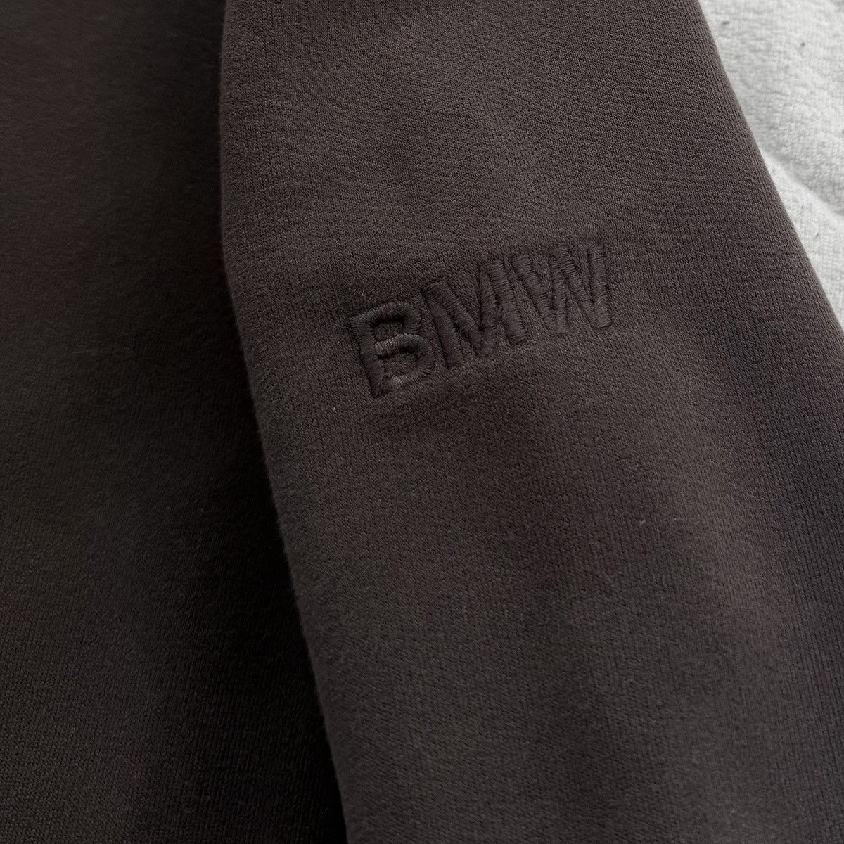 BMW BMW Embroidered Logo Zip Up Hoodie Size L Size US L / EU 52-54 / 3 - 3 Thumbnail