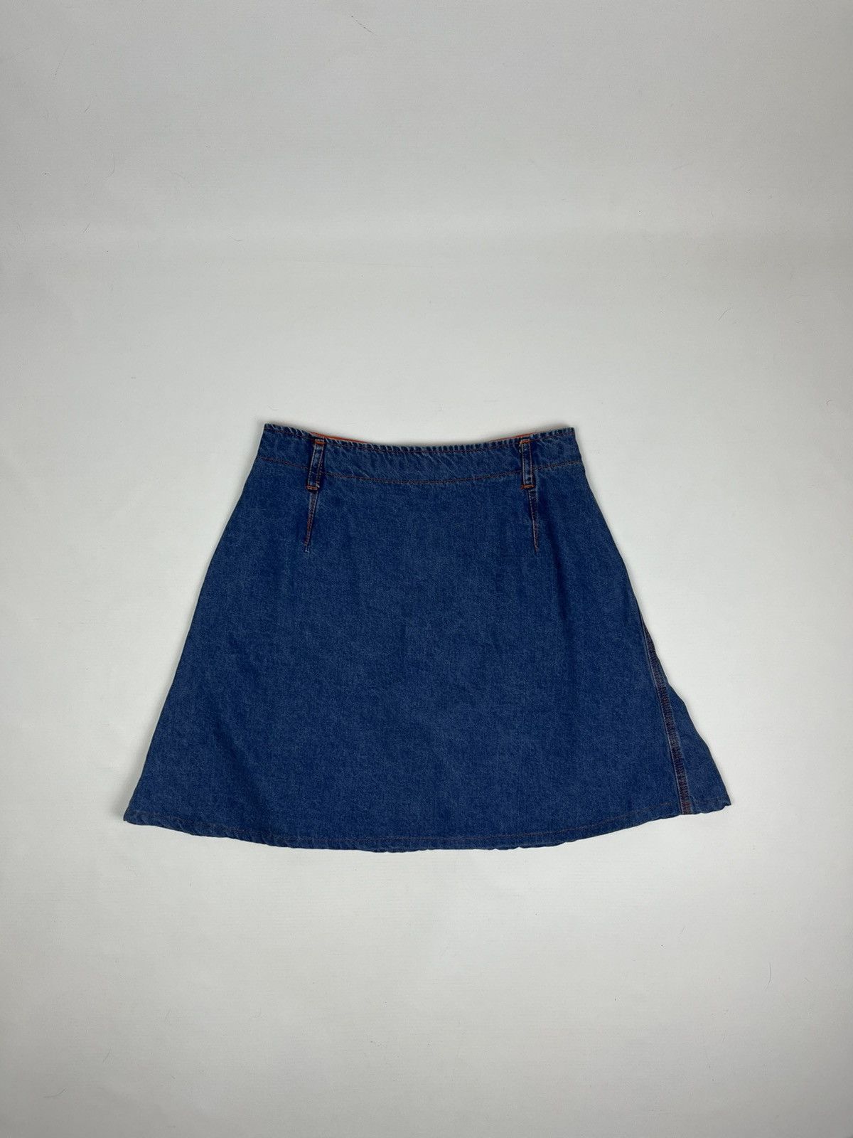 Jean Paul Gaultier × Vintage Vintage Jean Paul Gaultier JPG Skirt Denim Avantgarde Size 26" / US 2 / IT 38 - 6 Thumbnail