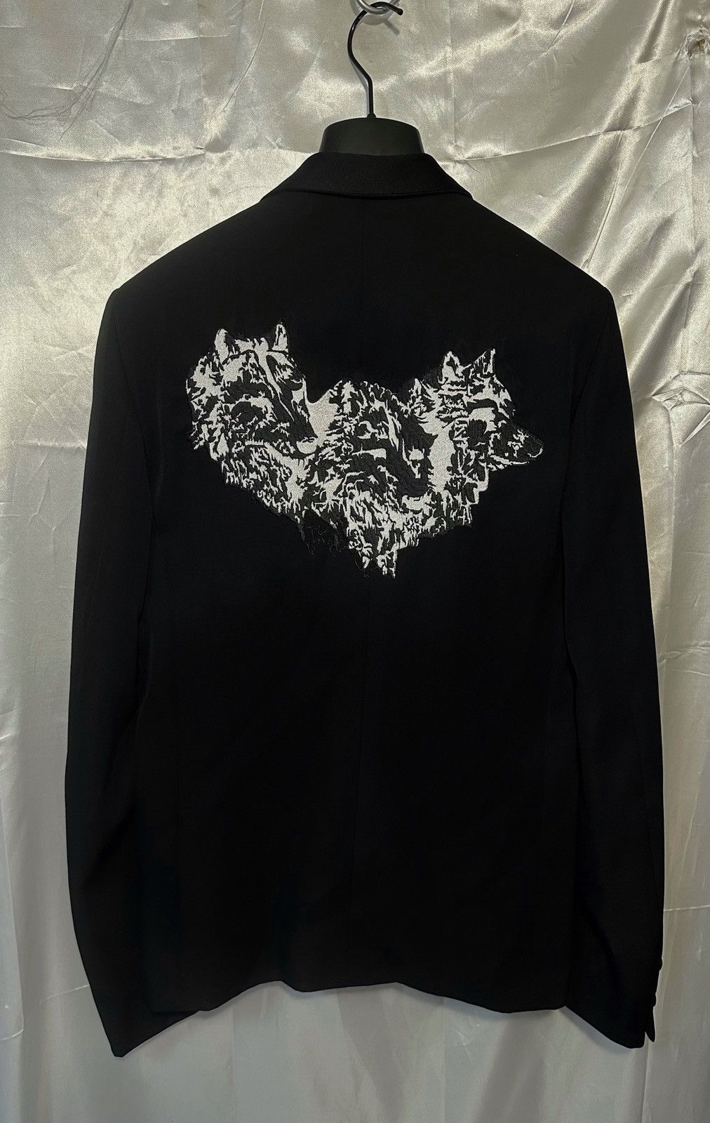 Dior Dior Homme by Hedi Slimane Wolves Smoking Jacket SS05 Size 46S - 2 Thumbnail
