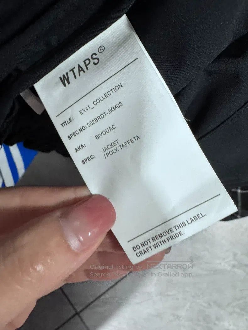 Wtaps Wtaps Nylon long-sleeve lightweight down jacket Size US S / EU 44-46 / 1 - 5 Thumbnail