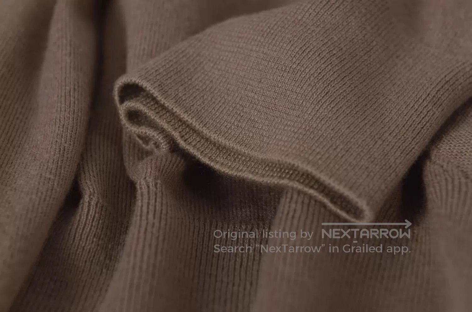 Hermes Brown Long Sleeve Knit Sweater. Size US S / EU 44-46 / 1 - 5 Thumbnail