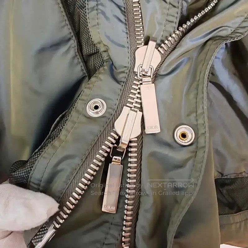 Dior Dior Military Green Nylon Men's Jacket . Size US XL / EU 56 / 4 - 6 Thumbnail