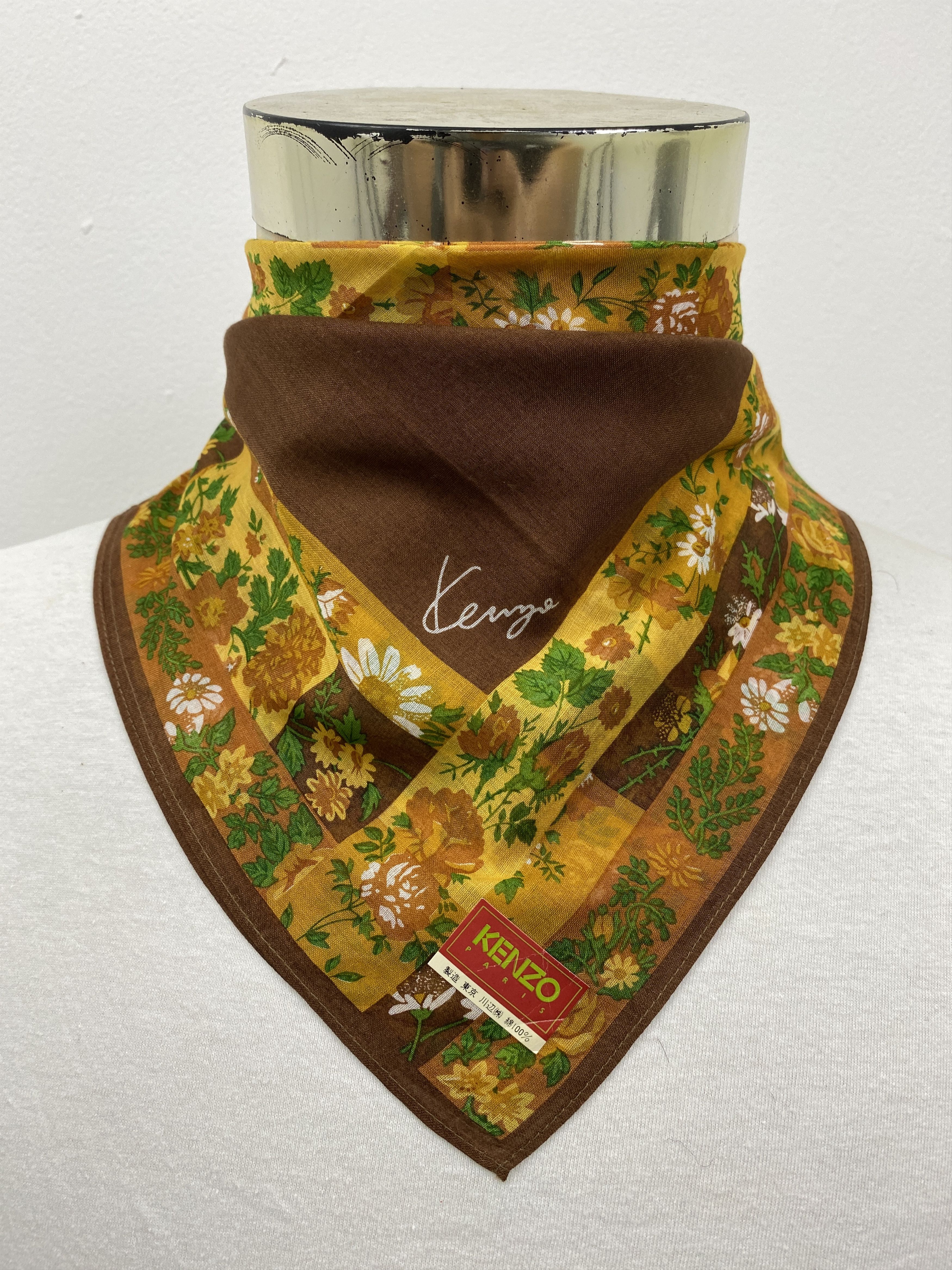 Kenzo Kenzo Handkerchief / Bandana / Neckerchief HKC0451 Size ONE SIZE - 3 Thumbnail