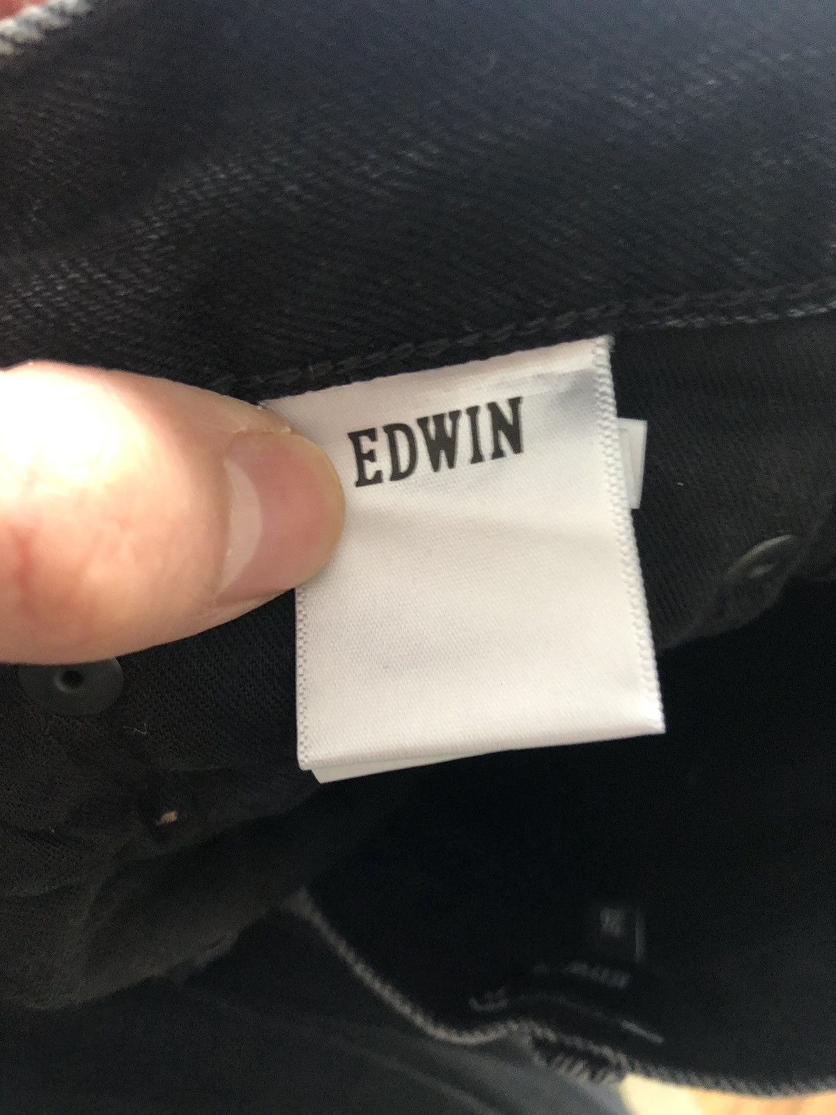 Edwin Vintage Edwin Denim Jeans black Denim Jeans Size US 26 / EU 42 - 5 Thumbnail