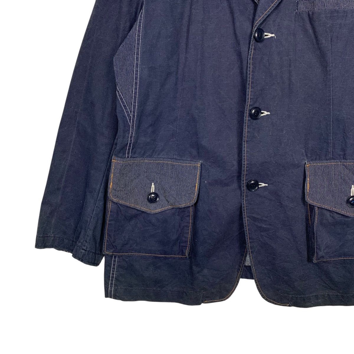 Japanese Brand U.U Jean Jacket Denim Casual Jacket #2578-C116 Size US L / EU 52-54 / 3 - 5 Thumbnail
