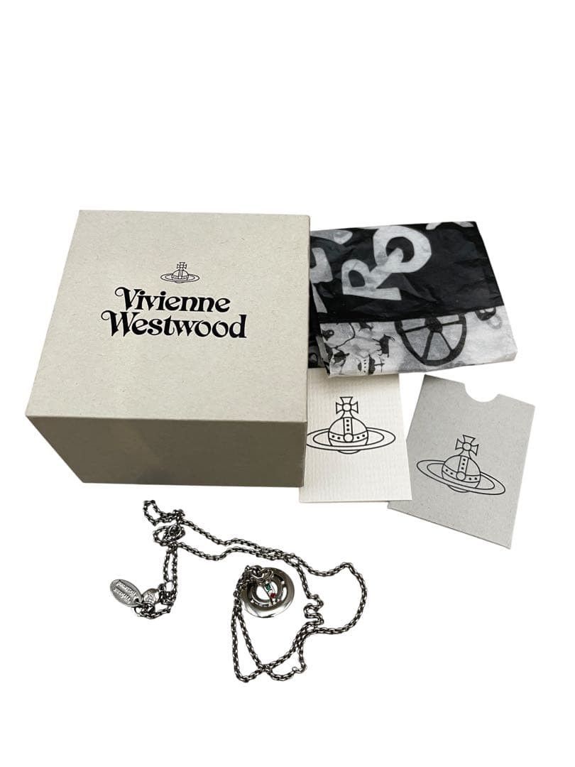Vivienne Westwood 3D Crystal Orb Necklace Size ONE SIZE - 7 Thumbnail