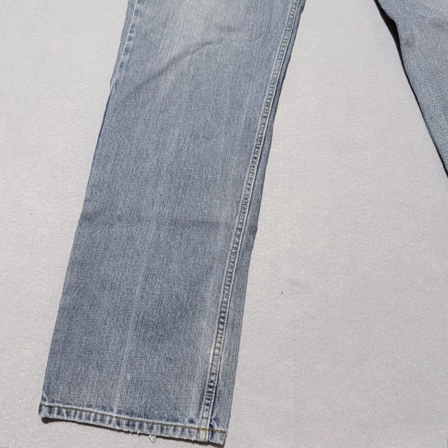 Stetson John B.Stetson Jeans Men Blue Denim Mid-Rise Straight Leg 5-Pocket Design 35X36 Pants Cowboy Western - Mens Size US 35 - 4 Thumbnail