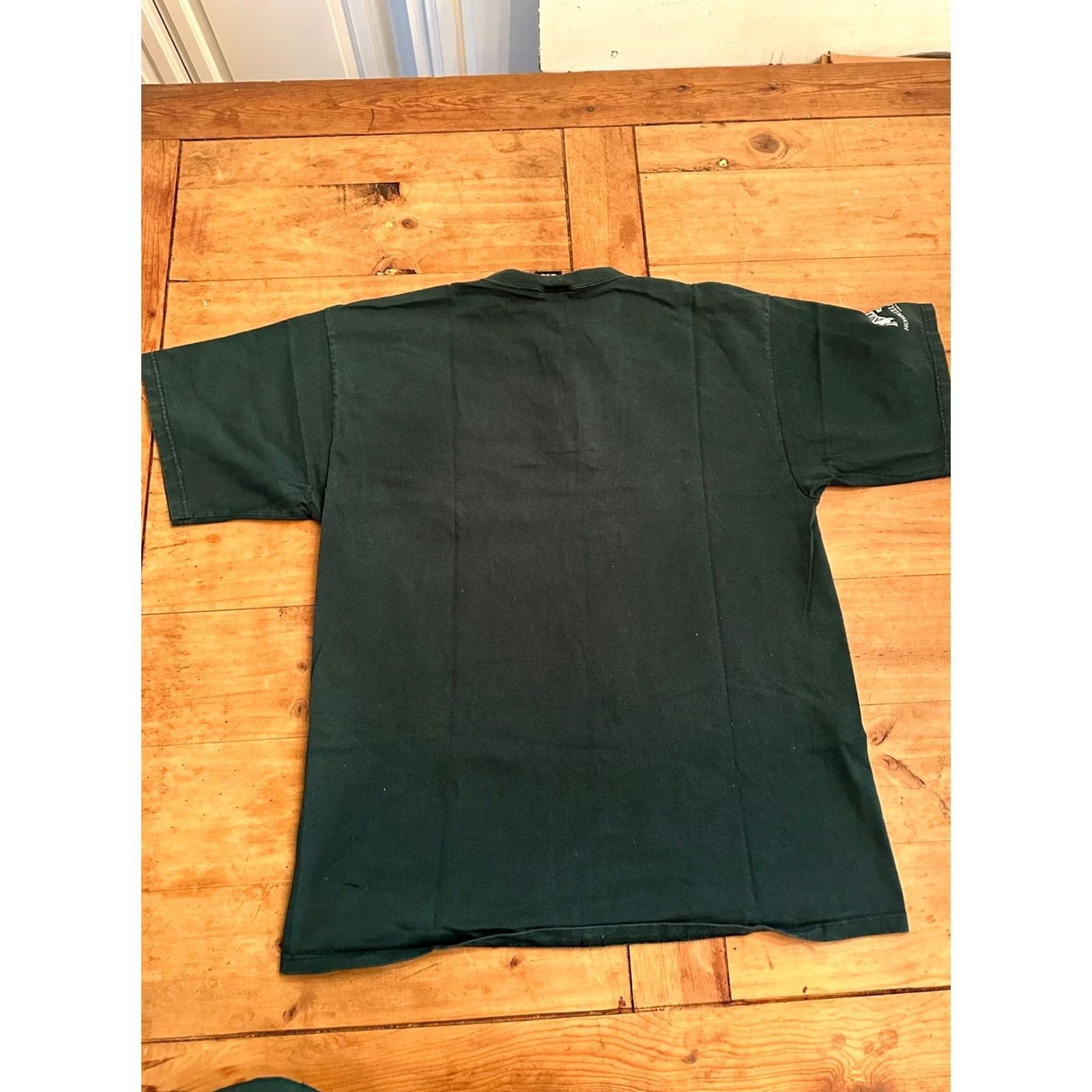 Harley Davidson VINTAGE Harley-Davidson T-Shirt Pacific Honolulu Hawaii 3 Button Green Large Crew Neck Short Sleeve Men USA Logo Size US L / EU 52-54 / 3 - 7 Thumbnail