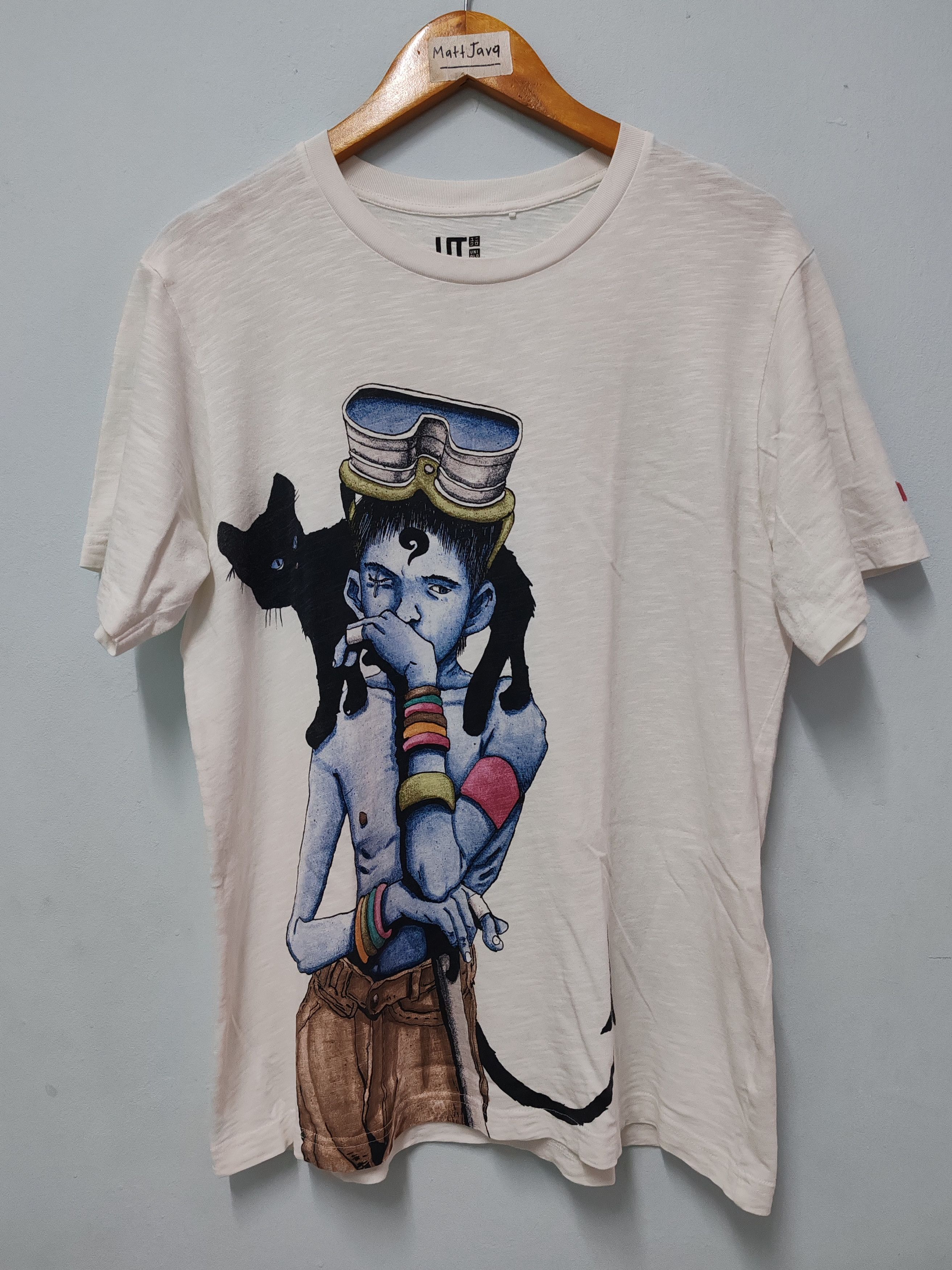 Japanese Brand Taiyou Matsumoto Japan Art Designer Tee Big Logo Vintage Size US L / EU 52-54 / 3 - 2 Thumbnail