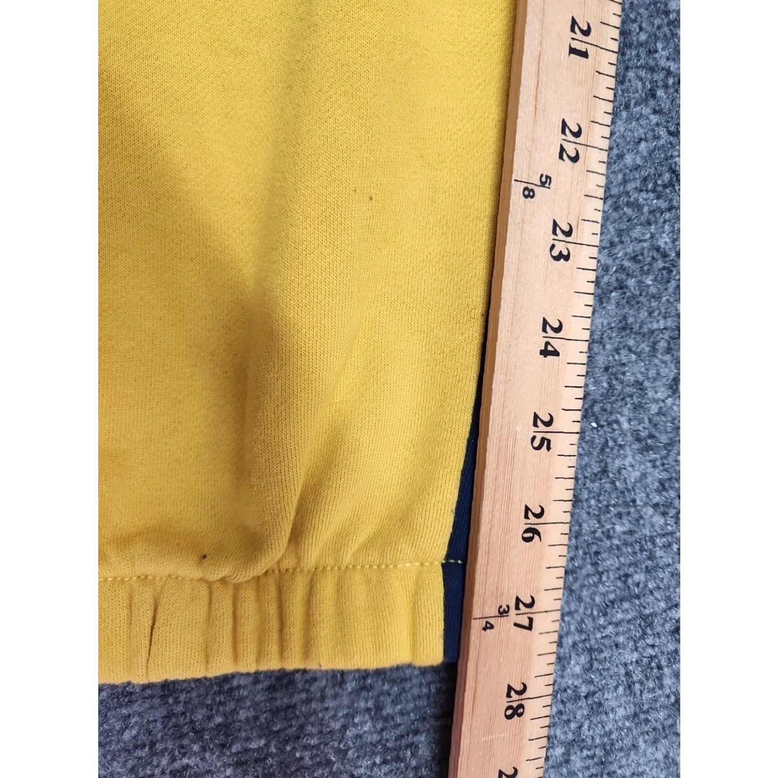 Vans VANS Pants Men Large Yellow Warm Up Drawstring Sweatpants Men's Regular L Yellow Sweatpants Size US 33 - 5 Thumbnail