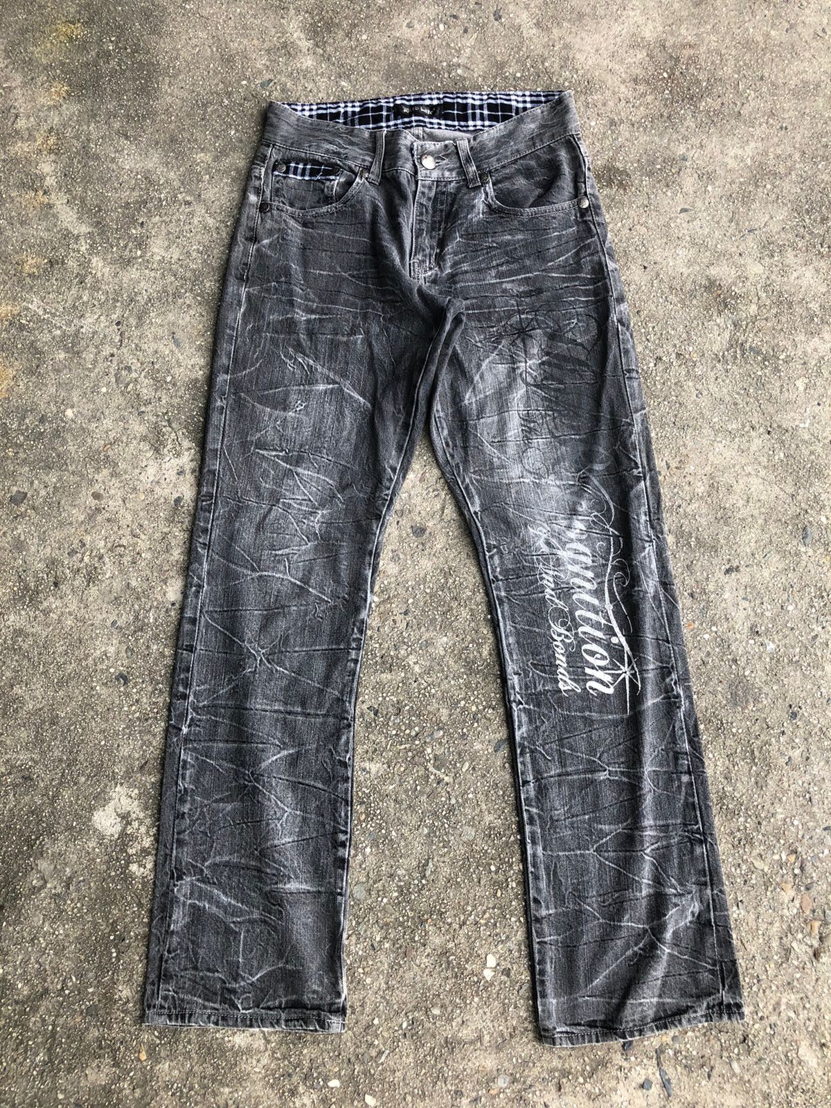 If Six Was Nine × Le Grande Bleu (L.G.B.) Wild Life Clawmark Jeans Size US 32 / EU 48 - 1 Thumbnail