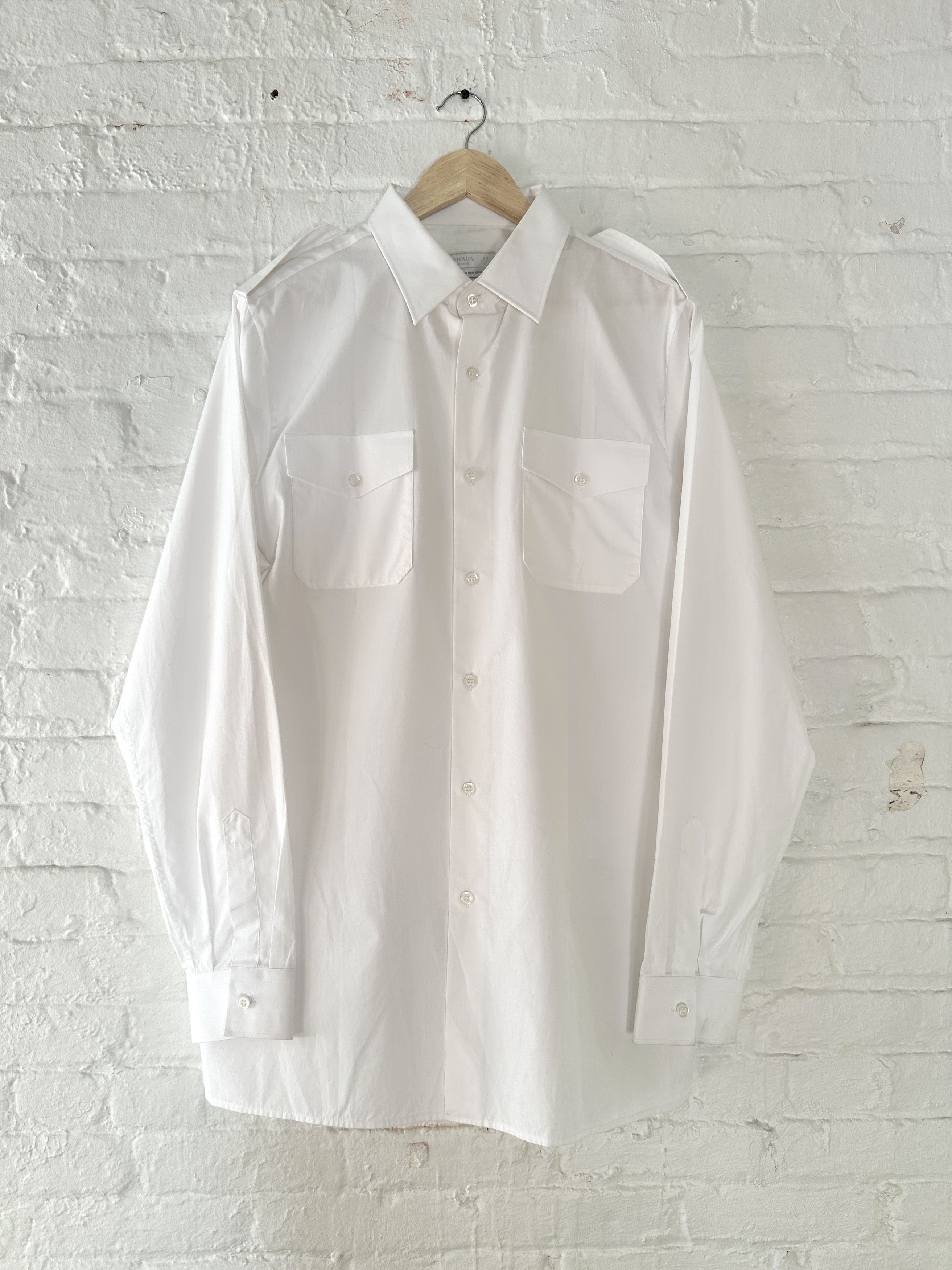 Prada Prada by Raf Simons Military Shirt Size US L / EU 52-54 / 3 - 1 Thumbnail