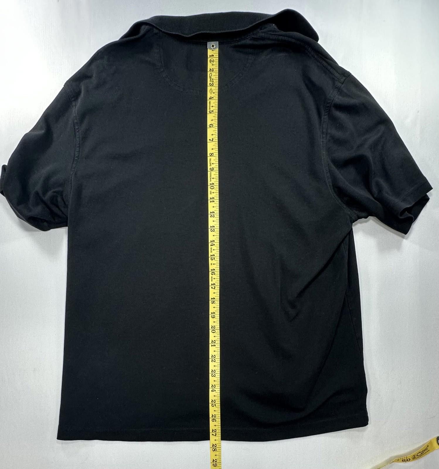 Jos. A. Bank Jos A Bank 1/4 Button Reserve Traditional Polo Black Mens L Size US L / EU 52-54 / 3 - 3 Thumbnail