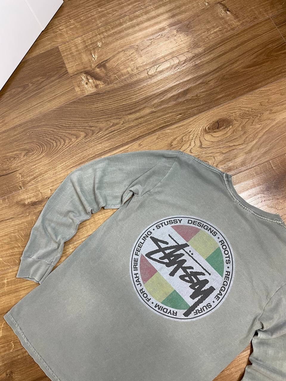 Hypebeast × Stussy Vintage Stussy Y2K Big Logo Worldwide Longsleeve Tee Shirt Size US S / EU 44-46 / 1 - 14 Thumbnail