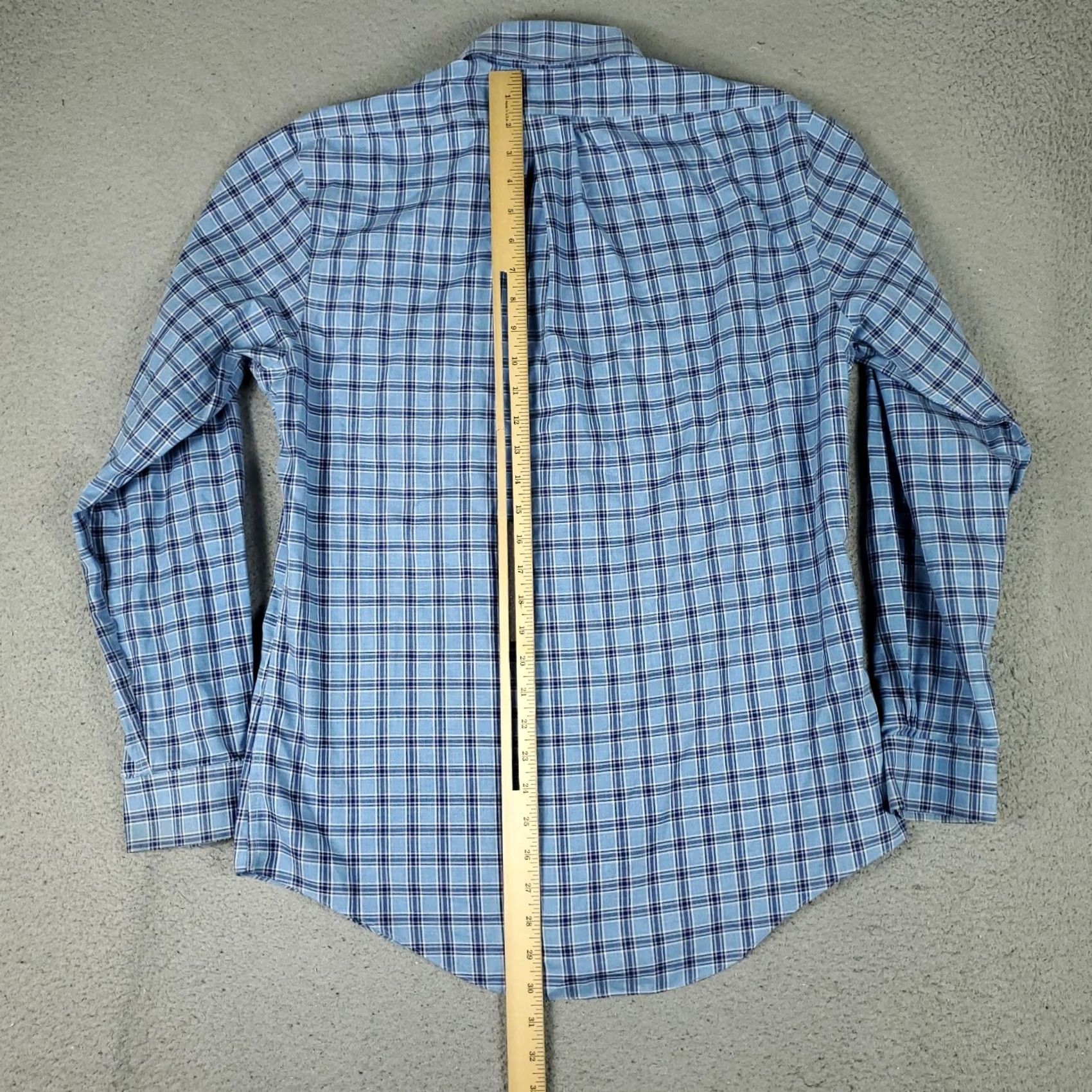 Brooks Brothers Brooks Brothers Shirt Mens Medium Blue Plaid Regent Button Up Long Sleeve Regular Fit Button-Down Collar Size US M / EU 48-50 / 2 - 3 Thumbnail