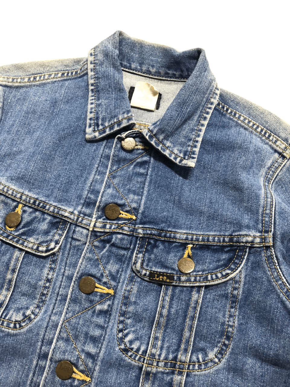 Lee Vintage Lee Left Hand Denim Truckers Jacket Faded Size US S / EU 44-46 / 1 - 5 Thumbnail