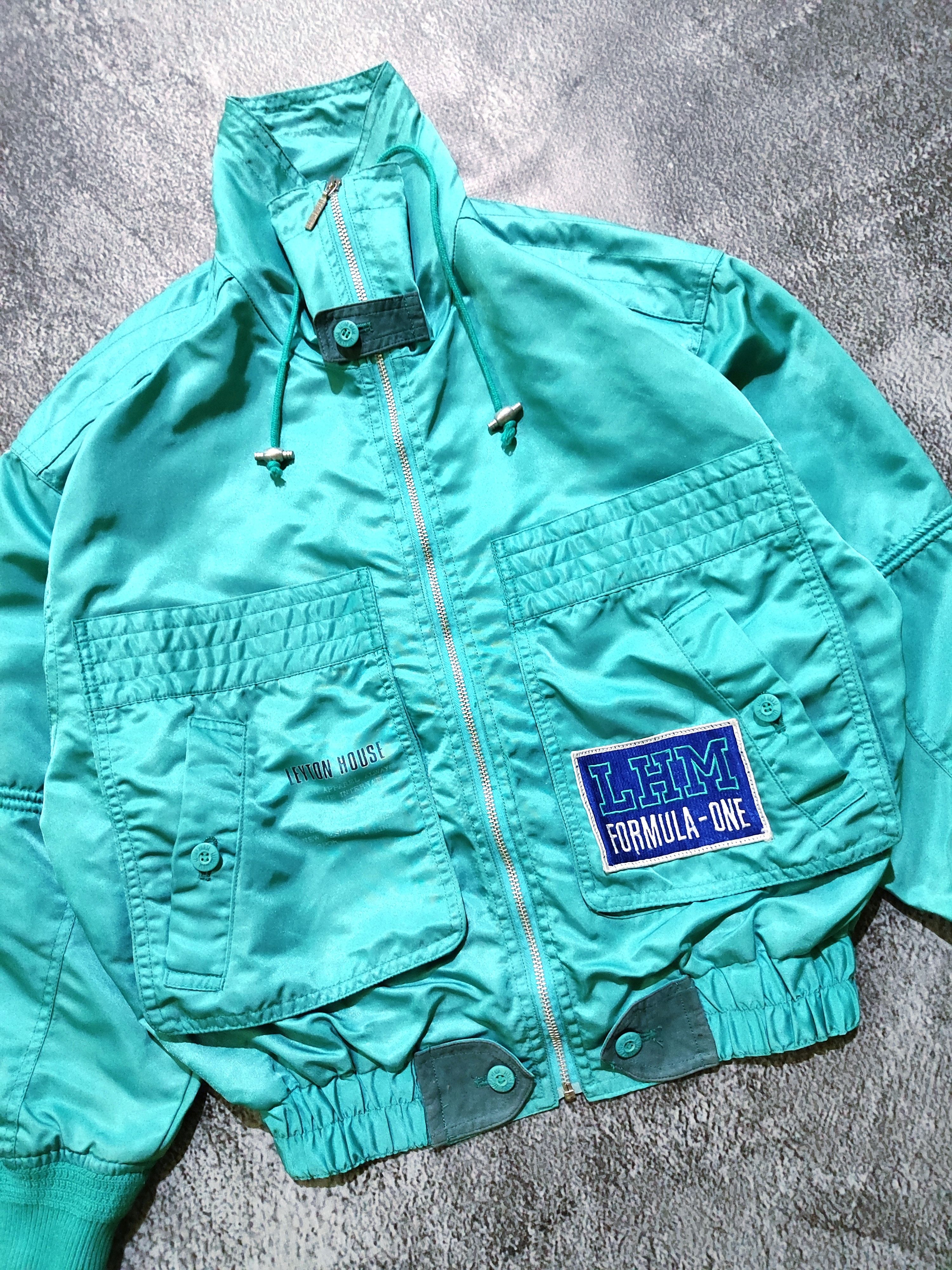 Formula 1 Vintage Leyton House Racing Team Formula 1 Bomber Jacket Size US M / EU 48-50 / 2 - 4 Thumbnail