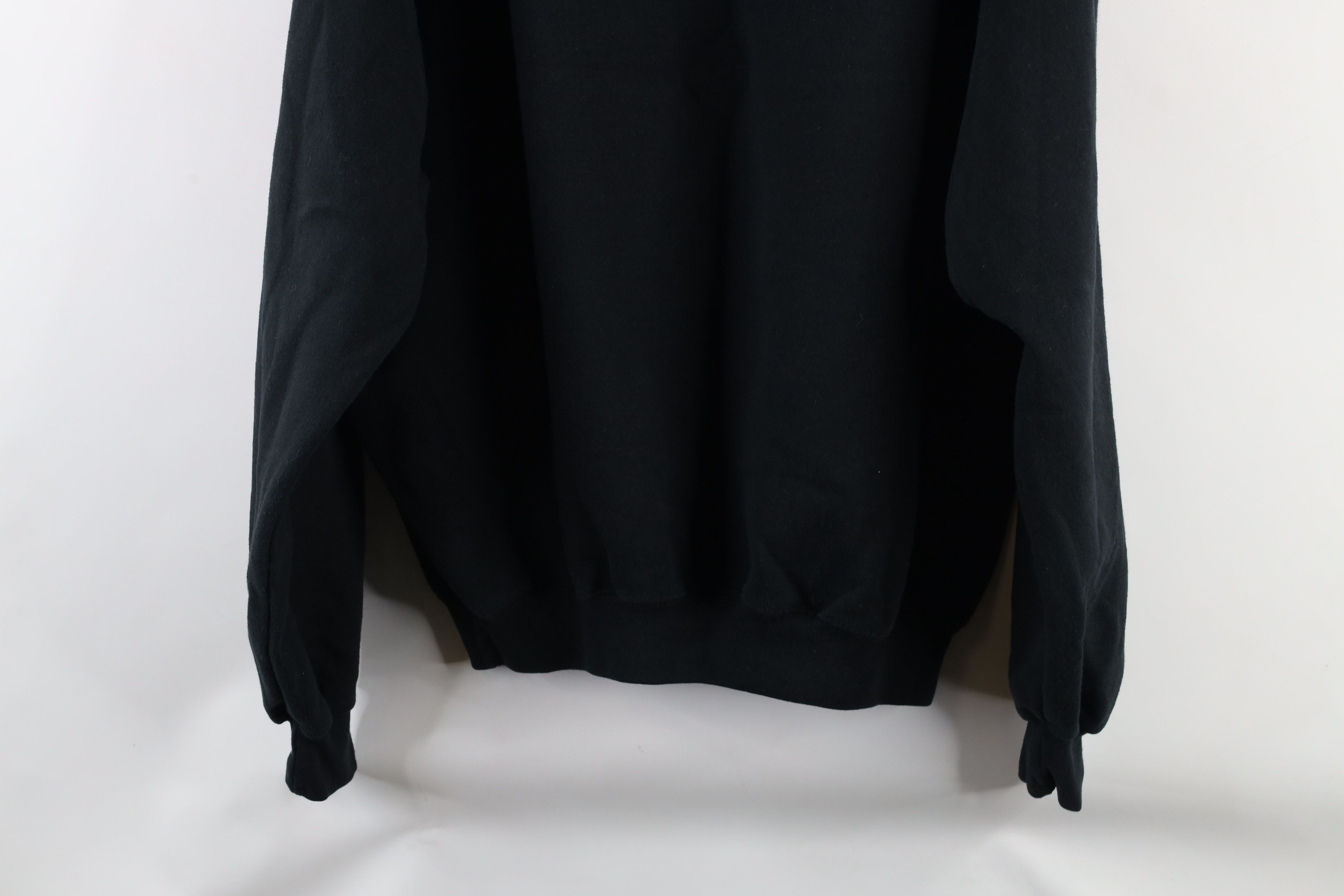 Vintage Vintage 90s Streetwear Wolf Moon Crewneck Sweatshirt Black Size US XL / EU 56 / 4 - 8 Thumbnail