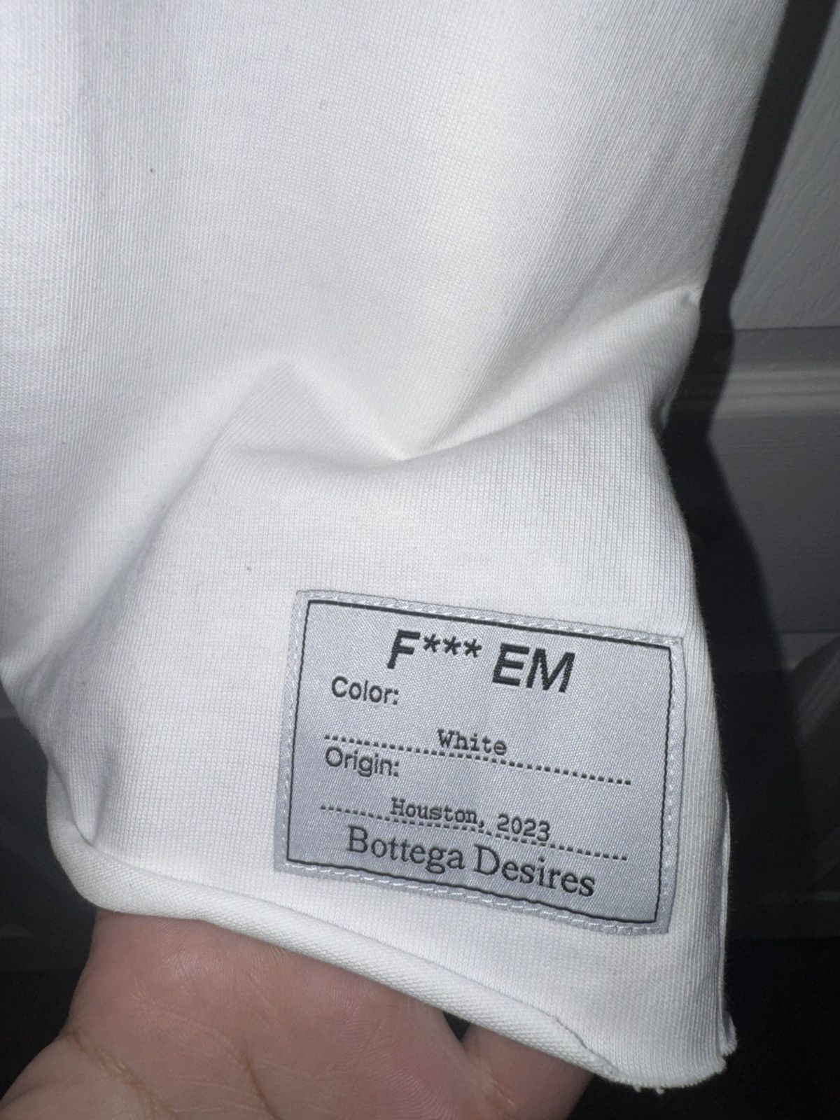 Bottega Desires Bottega Desires Fuck Em Tee Size US XXL / EU 58 / 5 - 3 Thumbnail