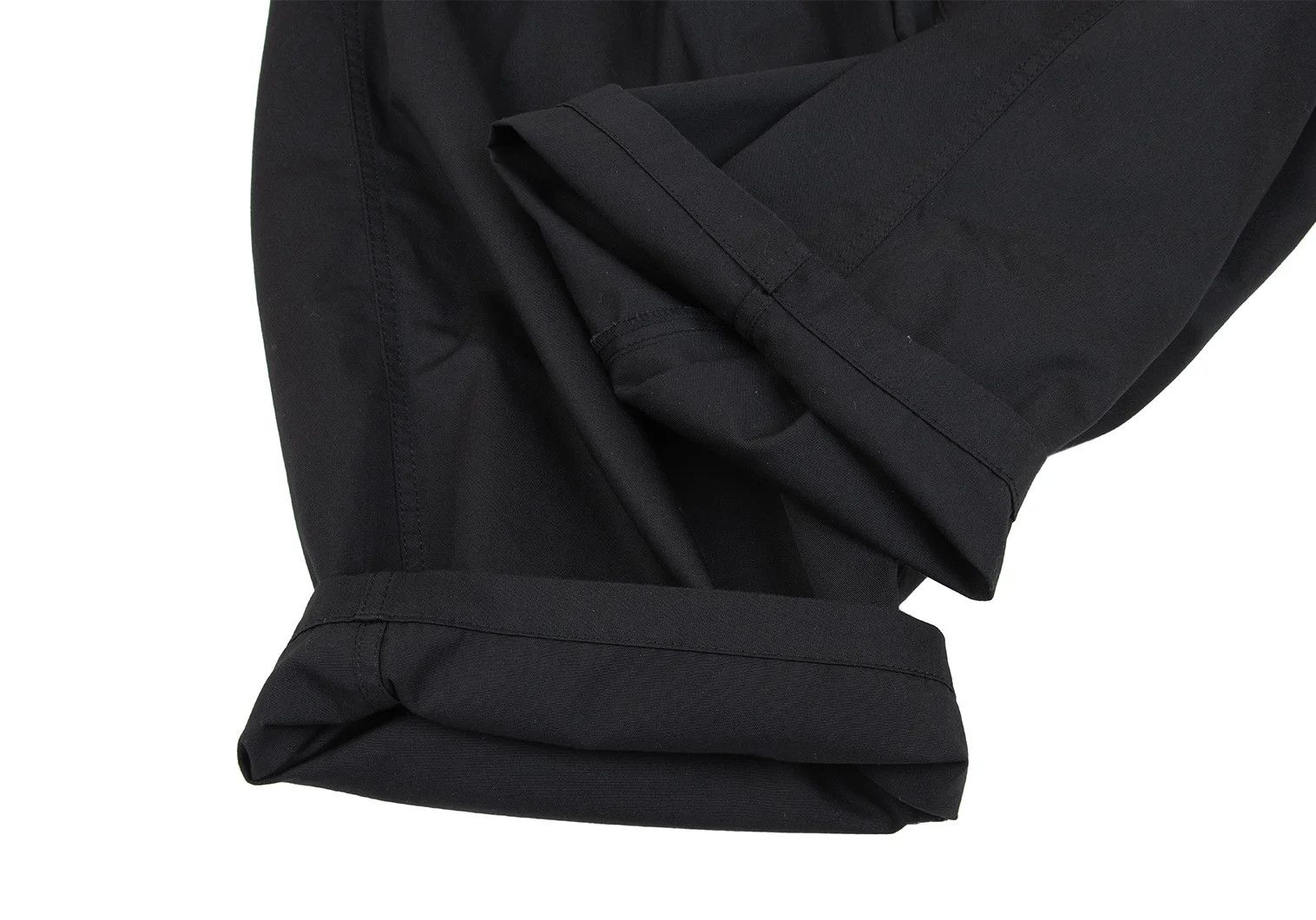 Jean Paul Gaultier Poly Cotton Twill 12 Tuck Pants in Black Size US 32 / EU 48 - 8 Thumbnail