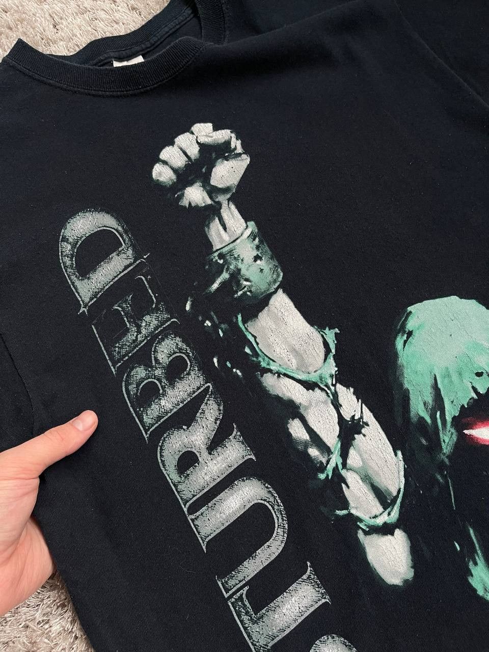 Band Tees × Vintage Vintage Disturbed Band T shirt Medium Size US M / EU 48-50 / 2 - 6 Thumbnail