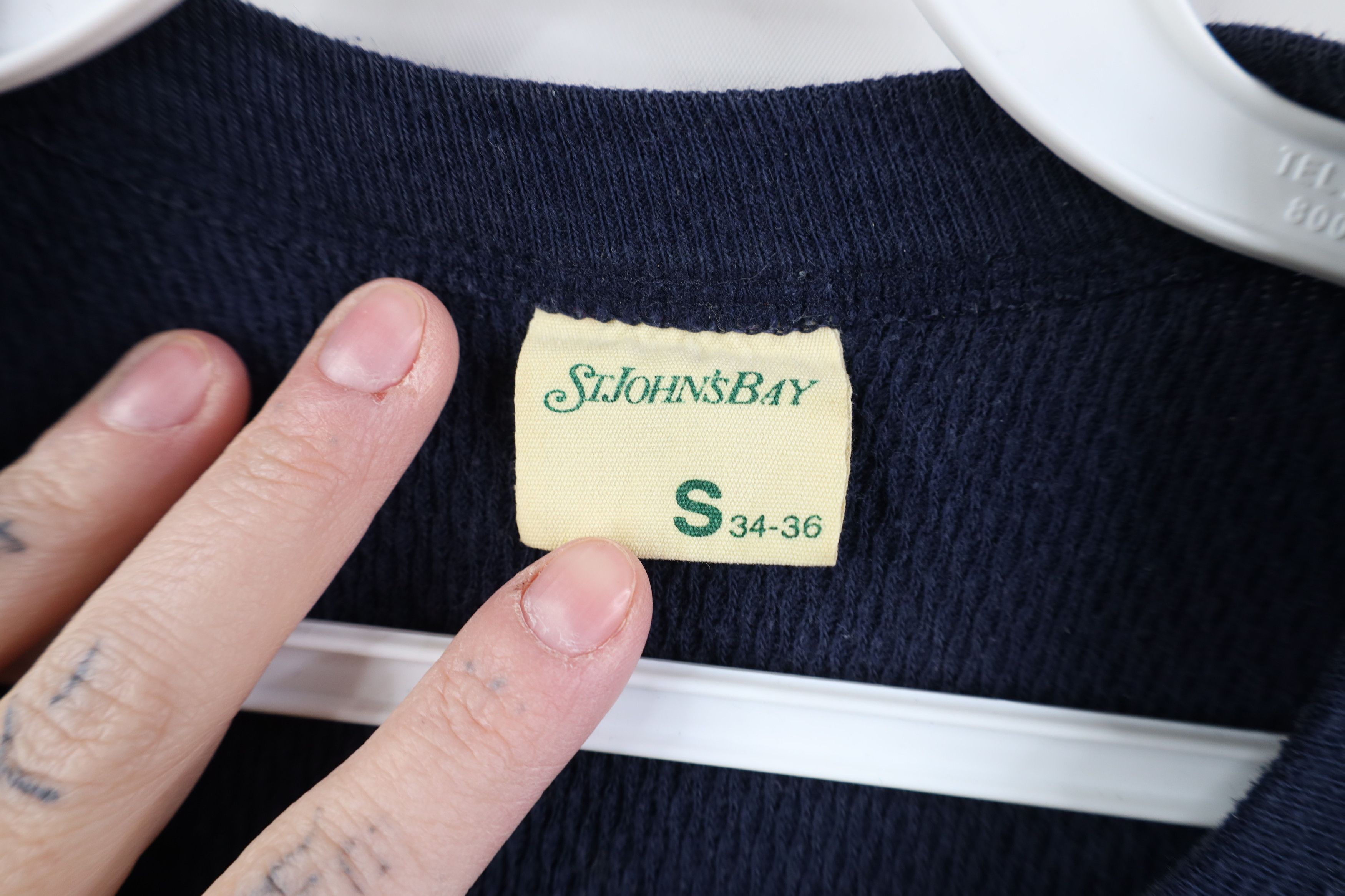 Vintage Vintage 70s Streetwear Waffle Knit Henley T-Shirt USA Size US S / EU 44-46 / 1 - 5 Thumbnail