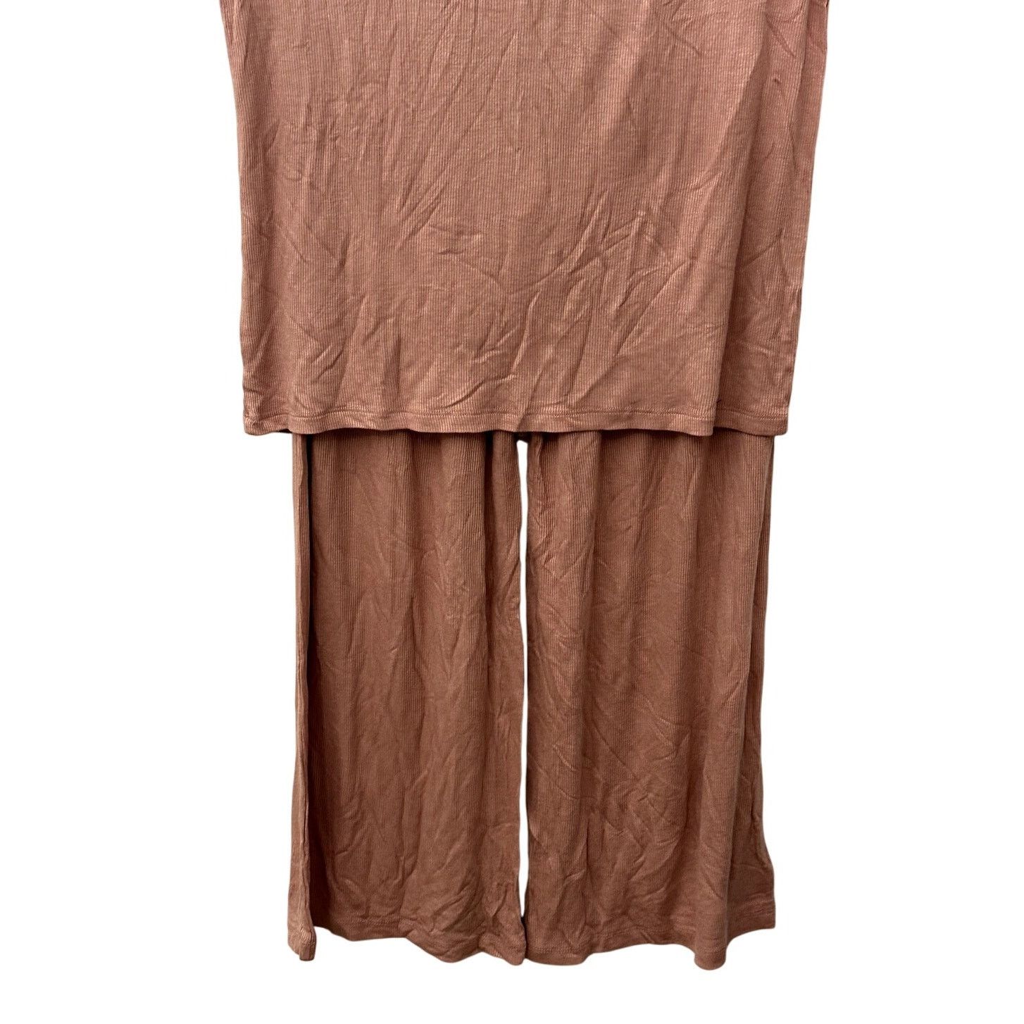 Nordstrom Nordstrom Pajama Set Ribbed Mauve Pink Women's XS NWOT Size XS / US 0-2 / IT 36-38 - 6 Thumbnail