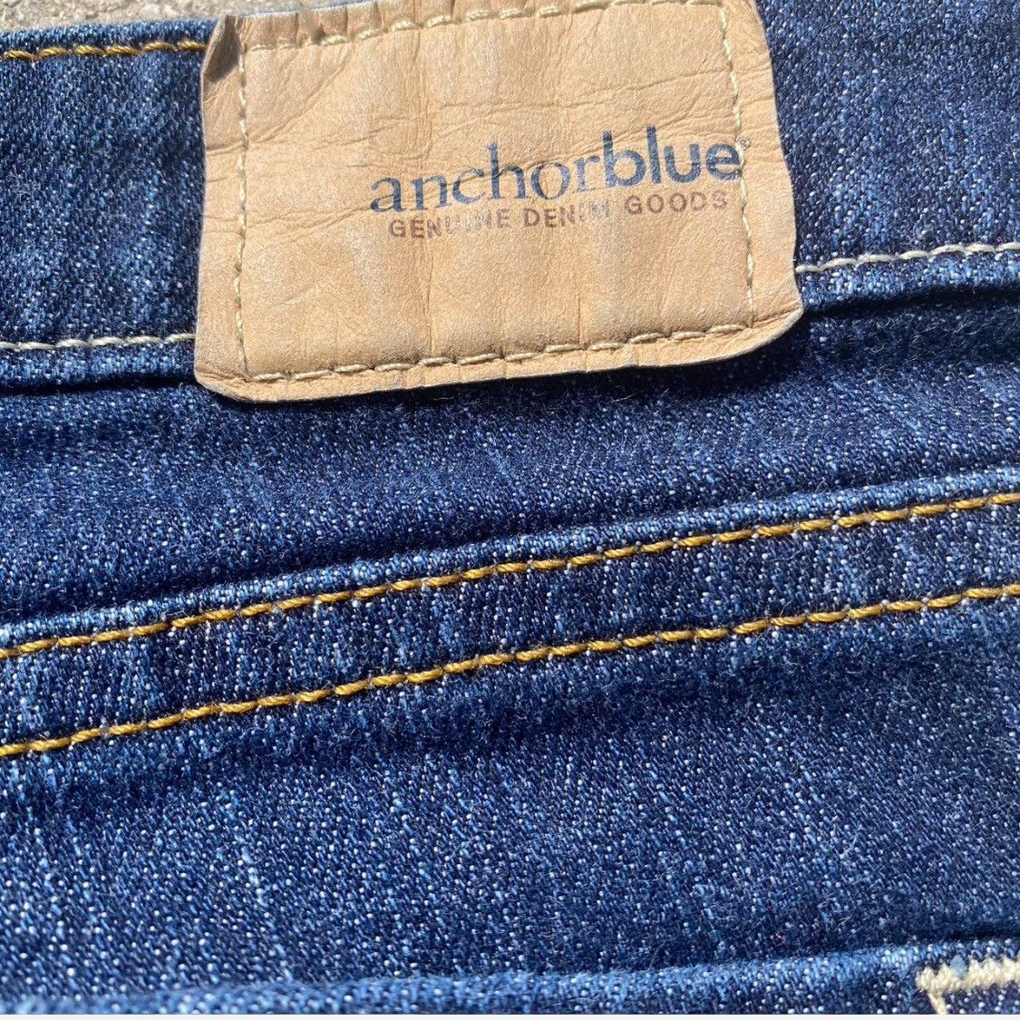 Anchor Blue × Japanese Brand × Vintage Anchor blue navy custom flared pants Size US 35 - 4 Thumbnail