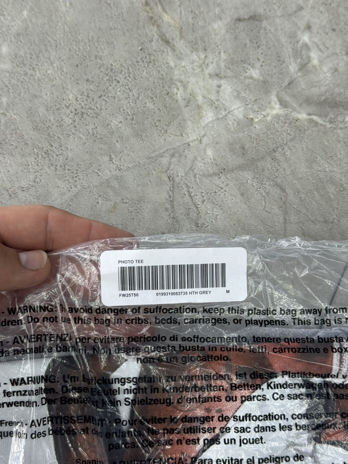 Supreme Supreme Playboi Carti HEATHER GREY Photo Tee IN HAND Size US M / EU 48-50 / 2 - 3 Thumbnail