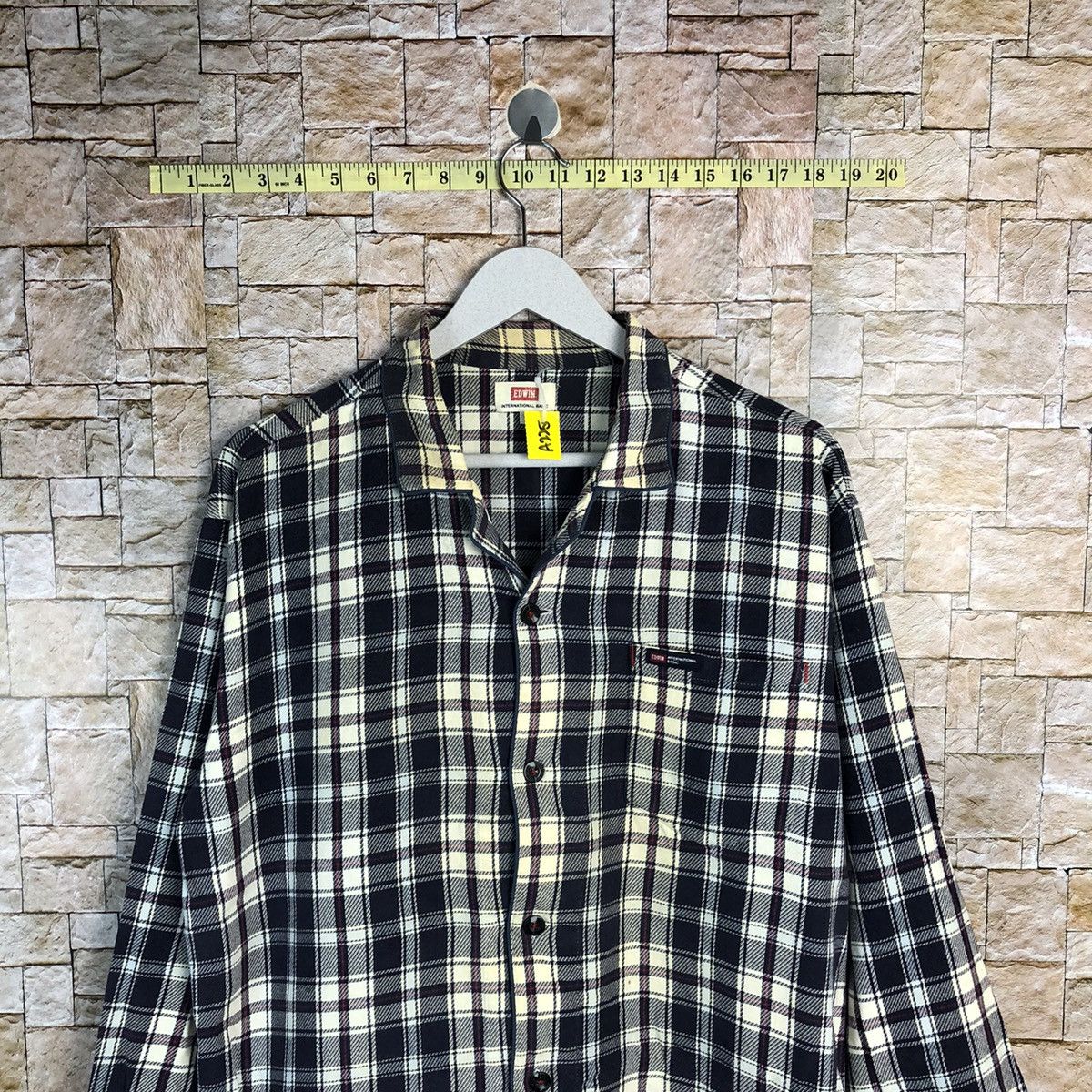 Edwin × Flannel Edwin Purple Checkred Flannel #A273 Size US L / EU 52-54 / 3 - 2 Thumbnail