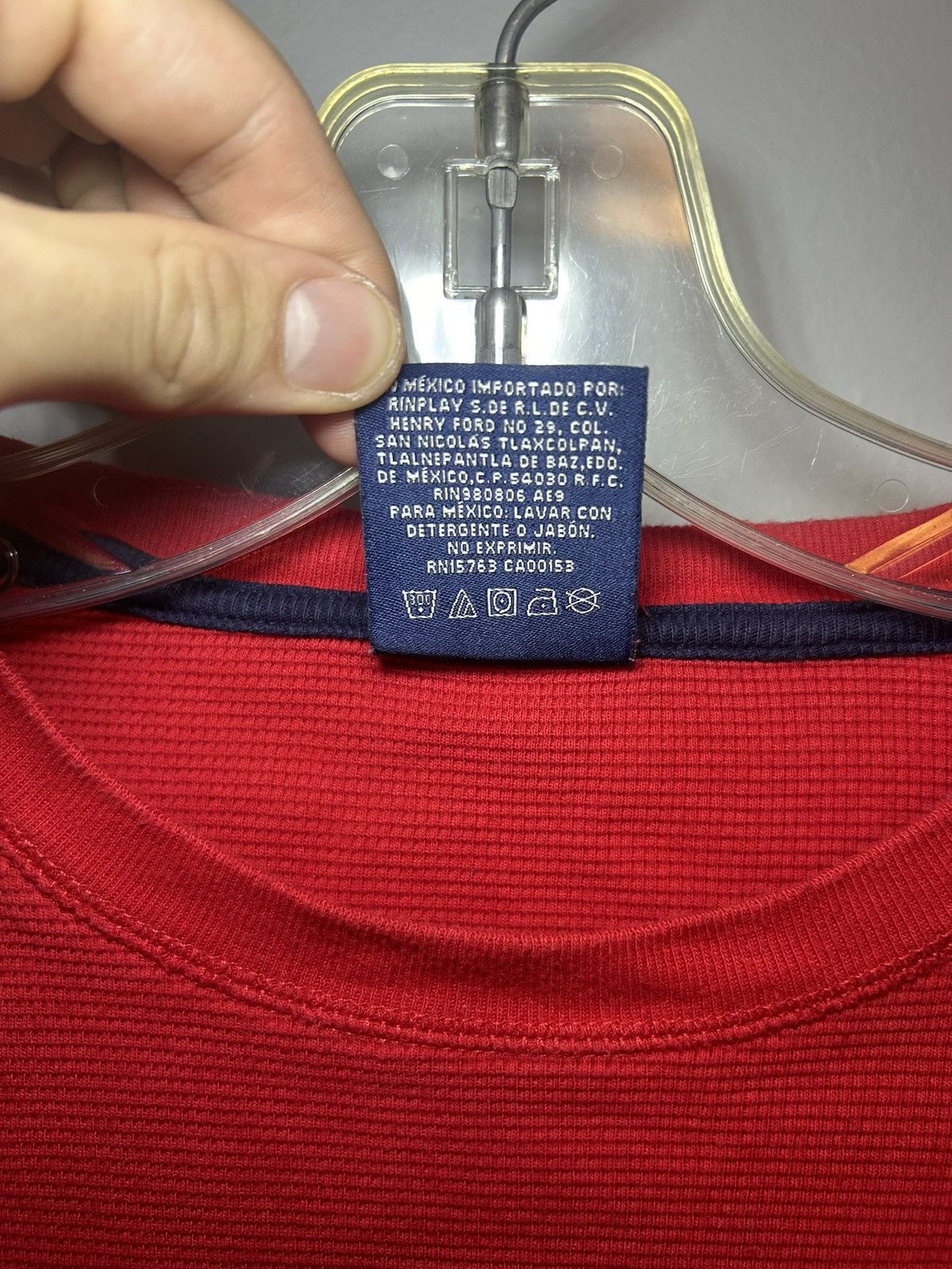 Polo Ralph Lauren × Ralph Lauren × Vintage Polo Ralph Lauren sleepwear waffle longsleeve Size US XL / EU 56 / 4 - 4 Thumbnail