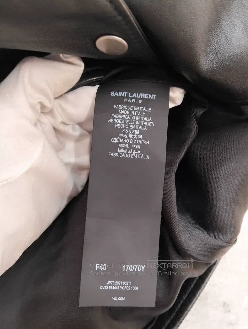 Saint Laurent Paris Saint Laurent Paris Skirt Size 39" - 4 Thumbnail