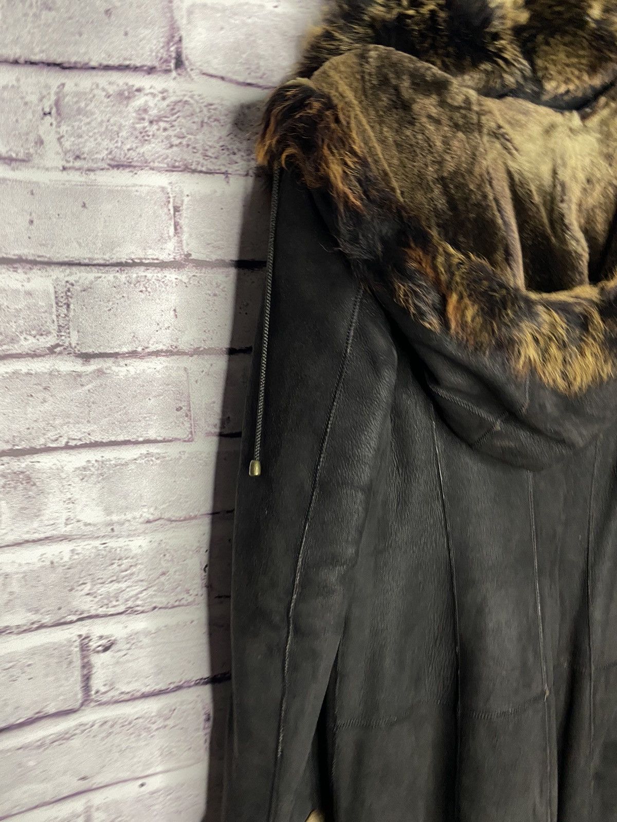 Other women's natural fur coat double-sided with belt vintage Size S / US 4 / IT 40 - 3 Thumbnail