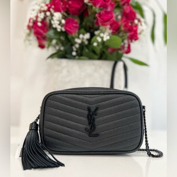 Saint Laurent Lou Mini Camera Crossbody Bag