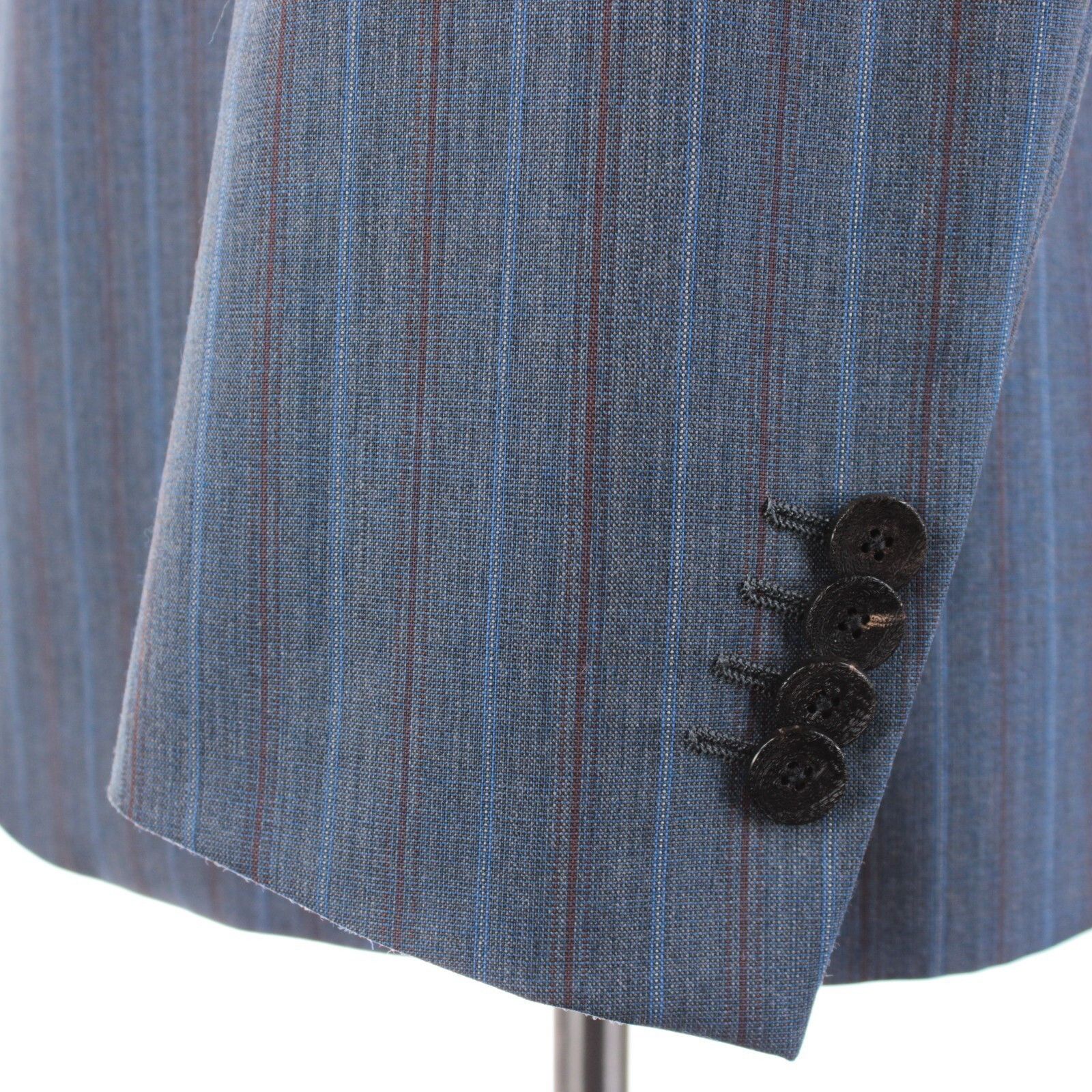 Etro ETRO Suit Size US 42 Regular in Blue Size 42R - 4 Thumbnail