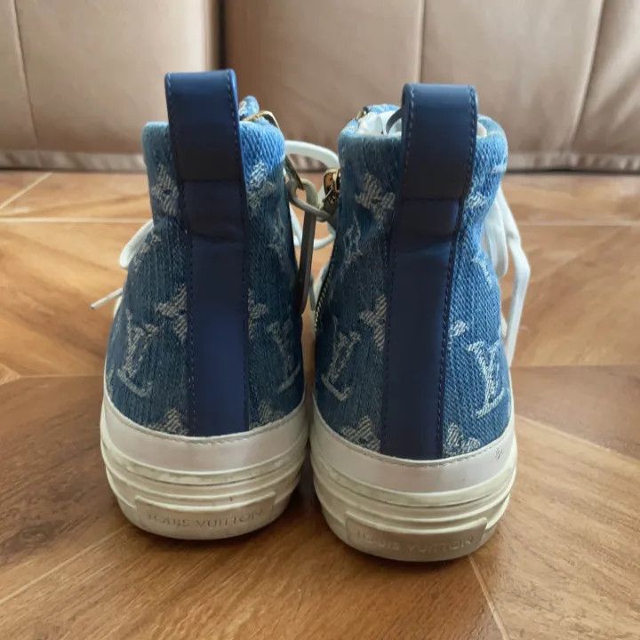 Louis Vuitton Louis Vuitton Stellar Casual Sneakers in Blue -2508 Size US 6.5 / EU 39-40 - 3 Thumbnail
