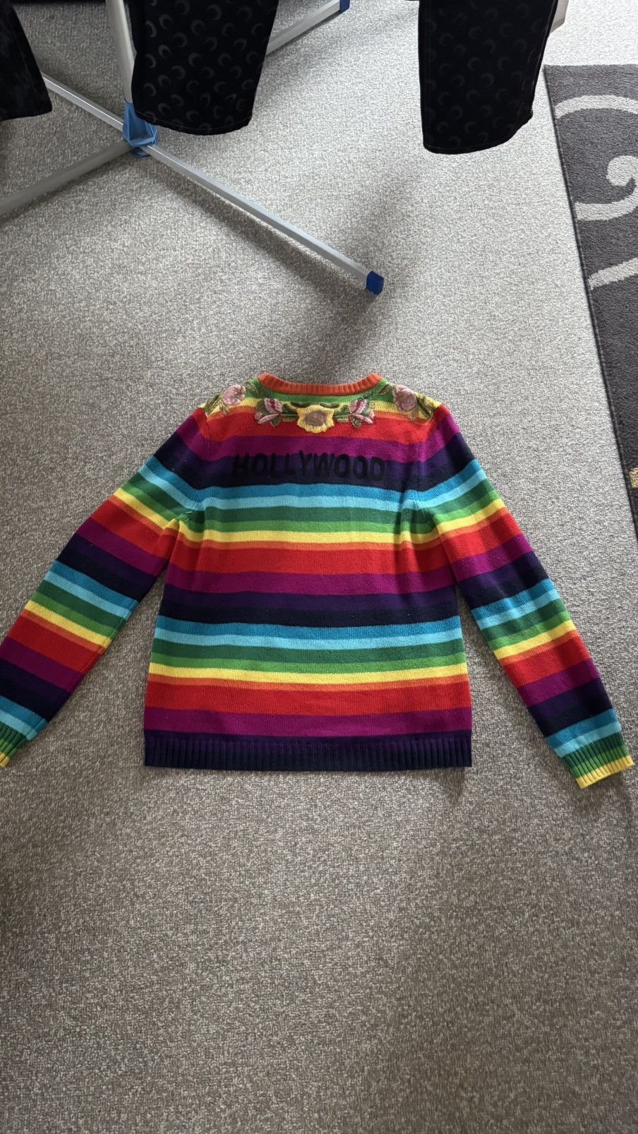 Gucci Gucci Angry Cat rainbow sweater Size US XXL / EU 58 / 5 - 7 Thumbnail