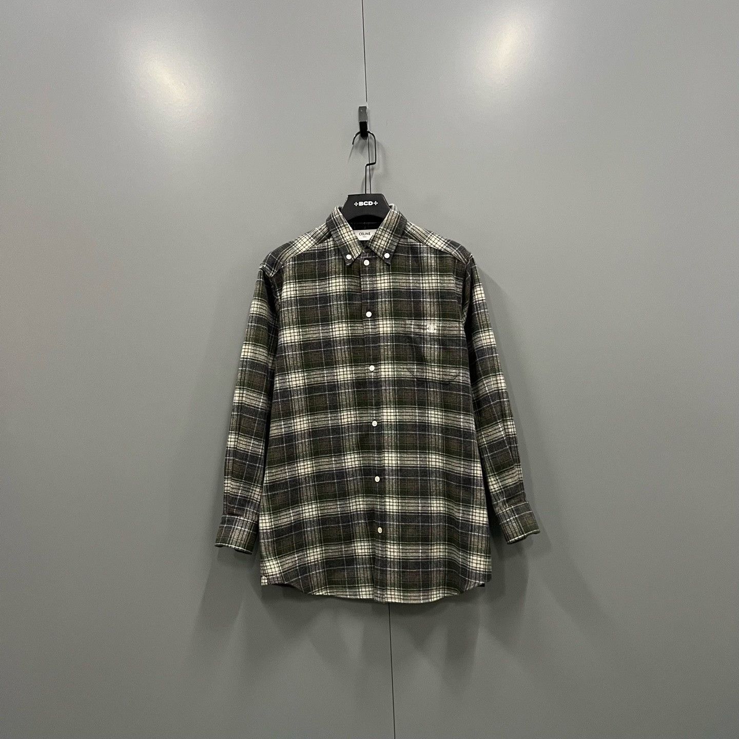 Celine Celine Retro Plaid Button Up it_36 Women Size XS / US 0-2 / IT 36-38 - 1 Thumbnail