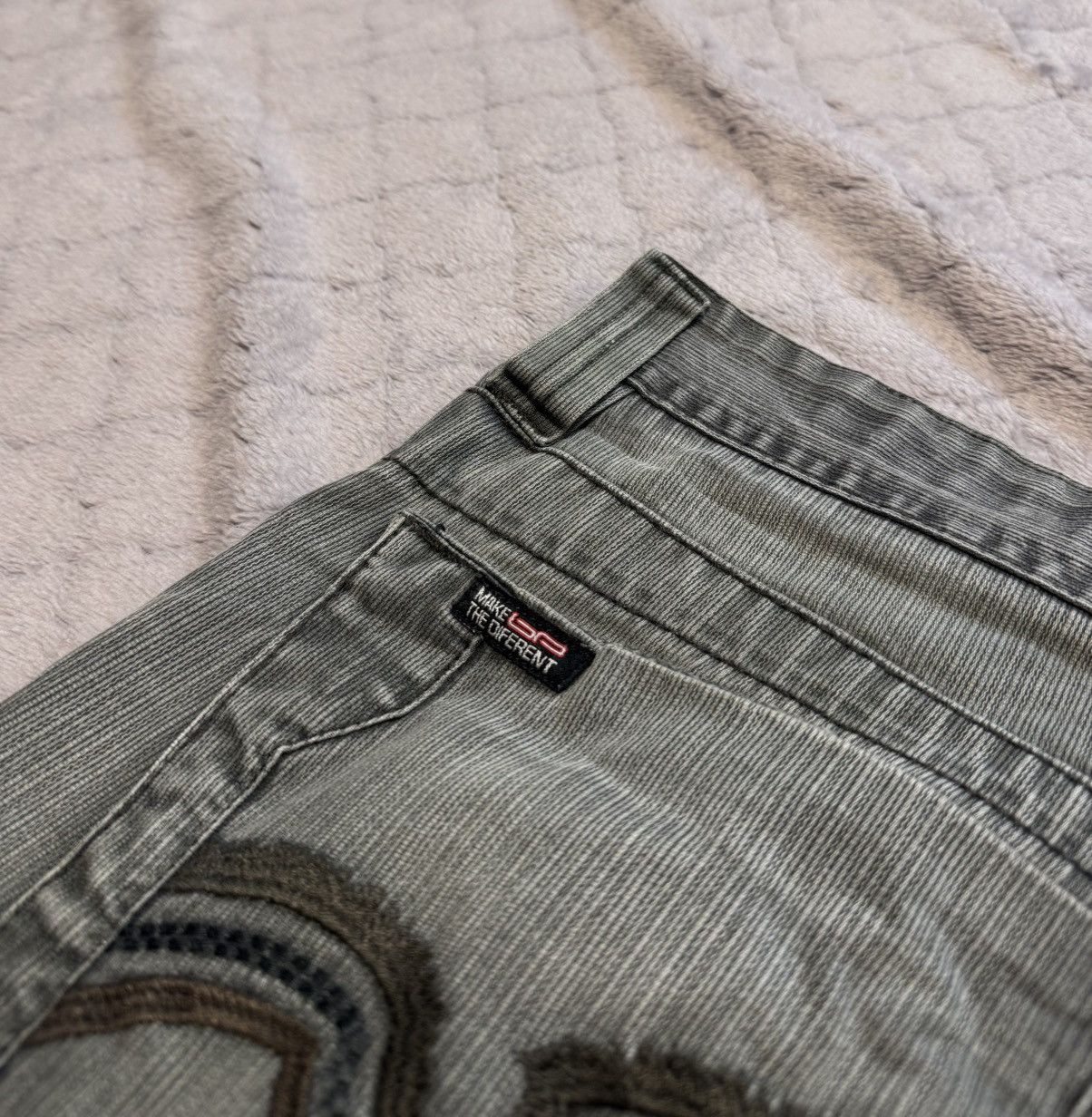 Japanese Brand × Vintage Vintage sk8 rap Black Plumb Denim Pants Size US 38 / EU 54 - 9 Thumbnail