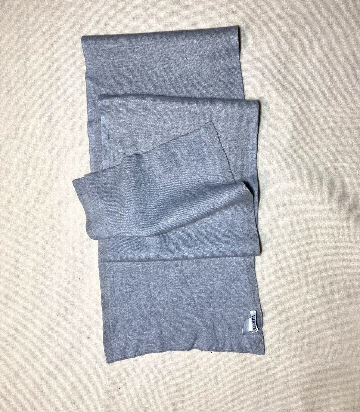 Valentino Valentino grey wool scarf Size ONE SIZE - 7 Thumbnail