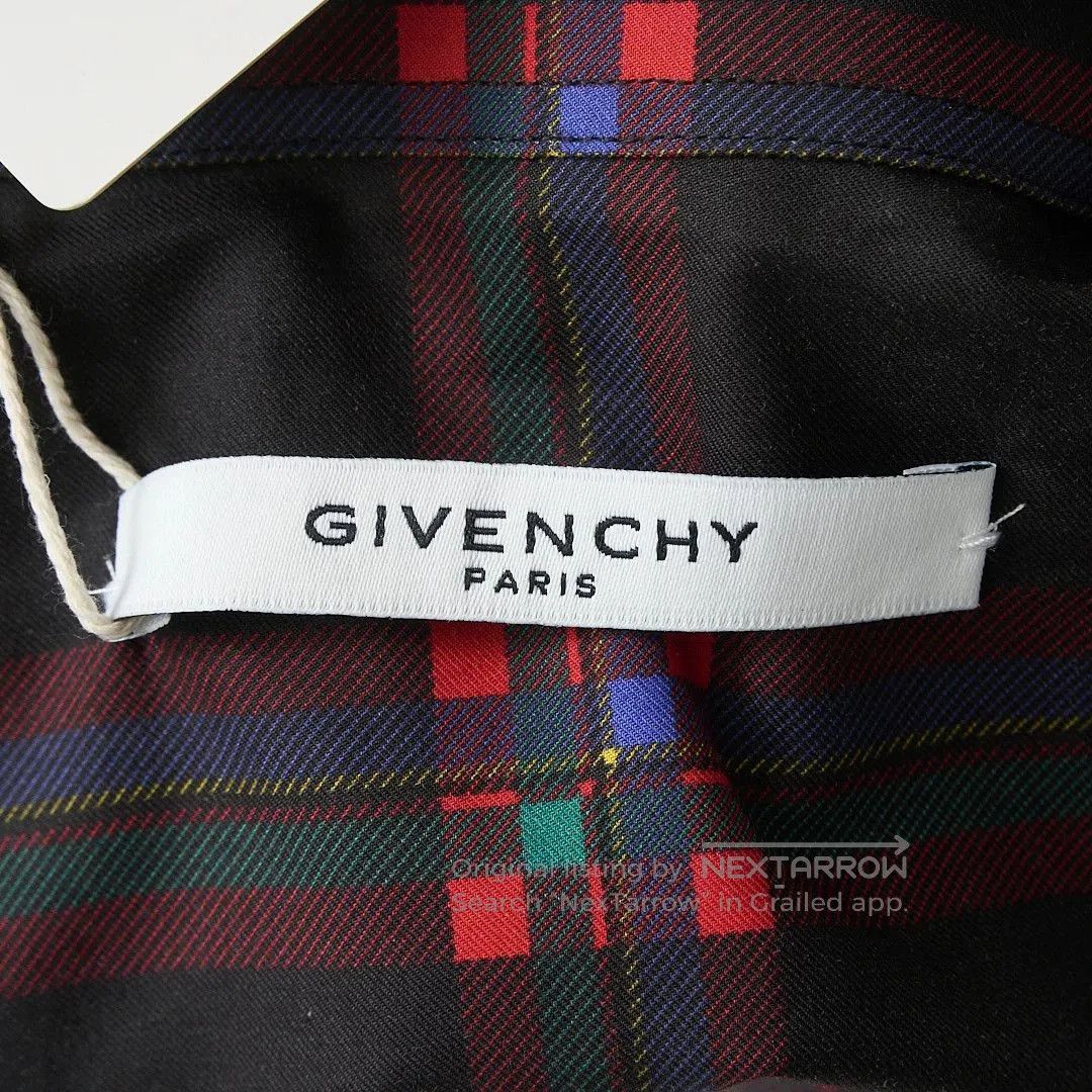 Givenchy Givenchy Men's Star Plaid Jacquard Shirt. Size US M / EU 48-50 / 2 - 6 Thumbnail