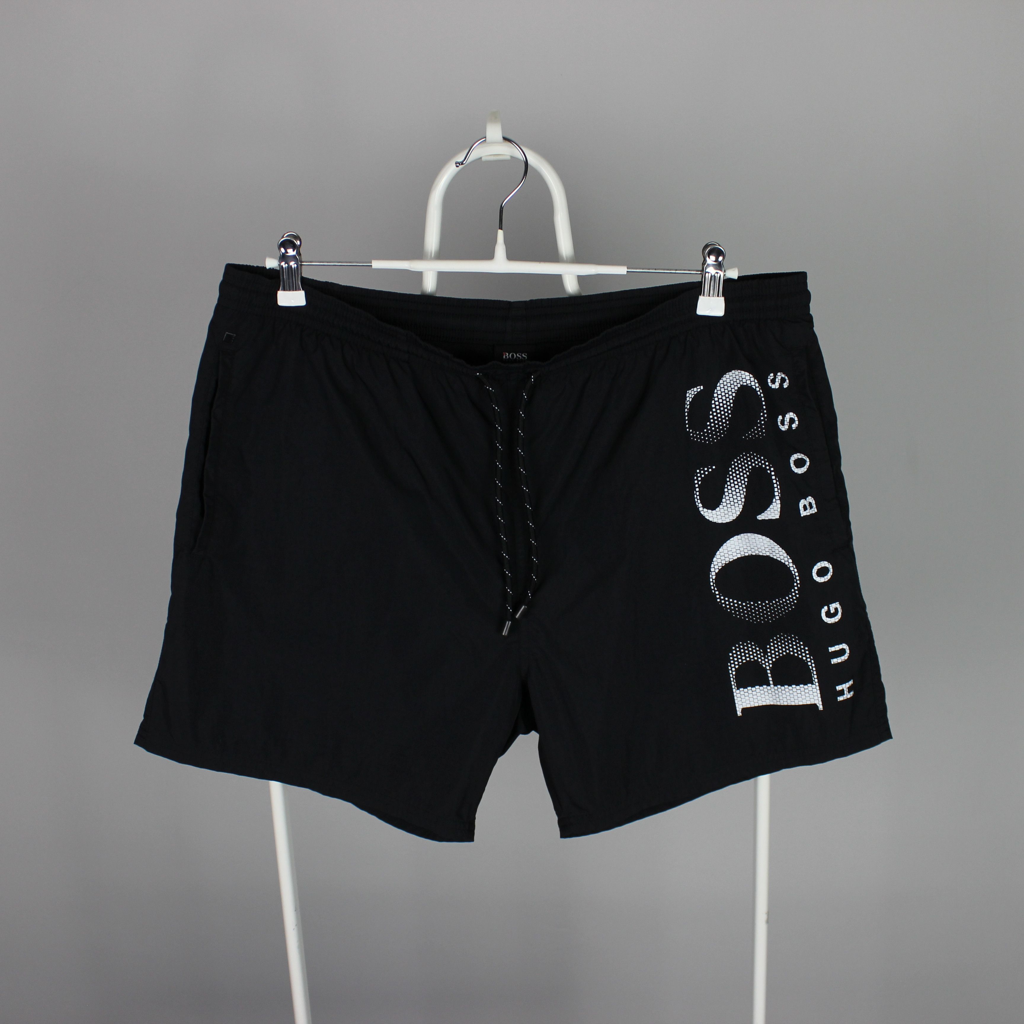 Hugo Boss Hugo Boss swimwear big logo shorts XL black Size US 36 / EU 52 - 2 Thumbnail