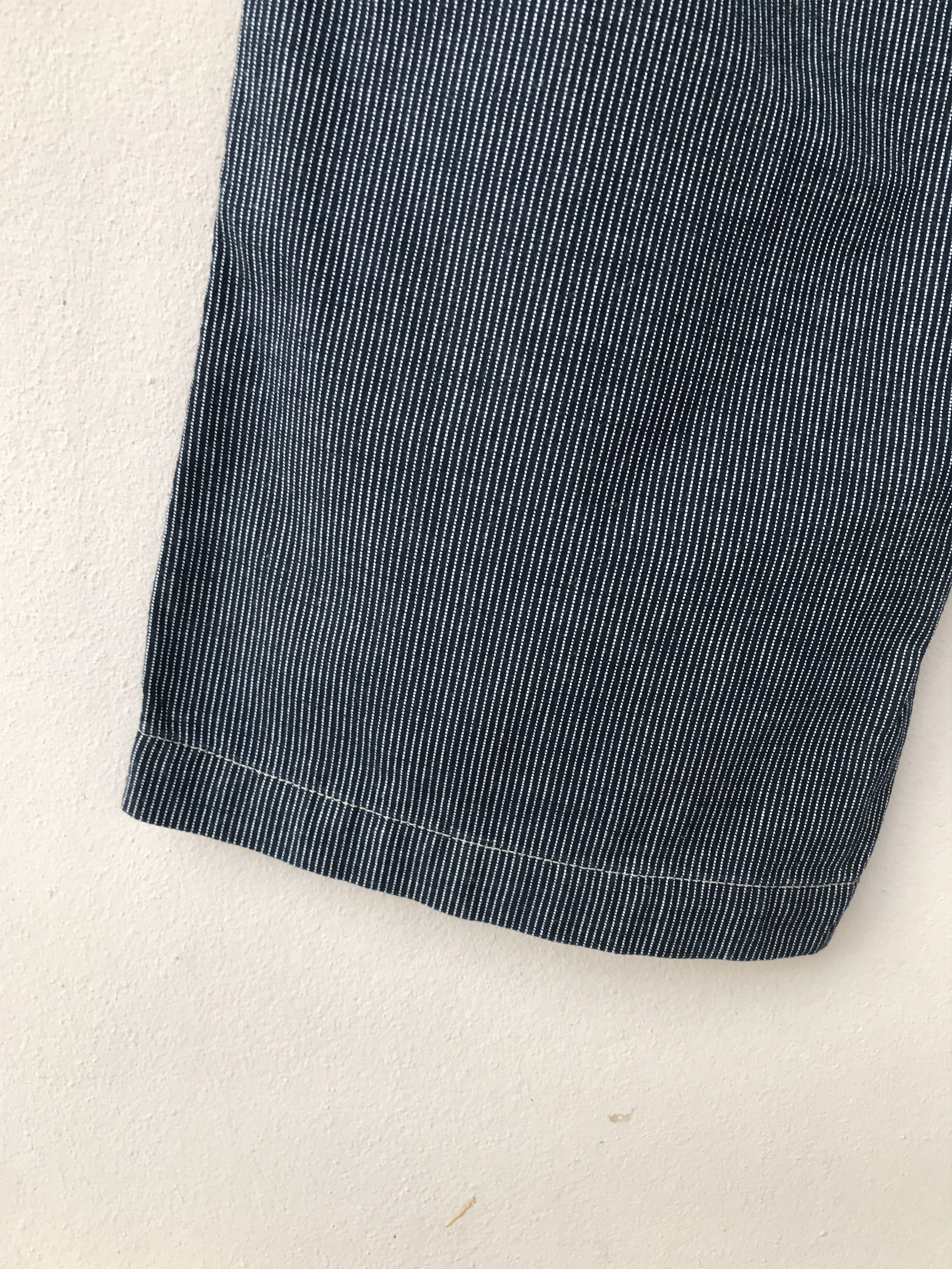 Japanese Brand Vintage Et Boite Stripe Short Pants Size US 32 / EU 48 - 13 Thumbnail