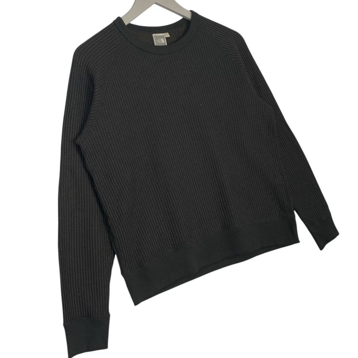 Other Vintage 90s The North Face Waffle Sweatshirt Crewneck Brown Size US L / EU 52-54 / 3 - 3 Thumbnail