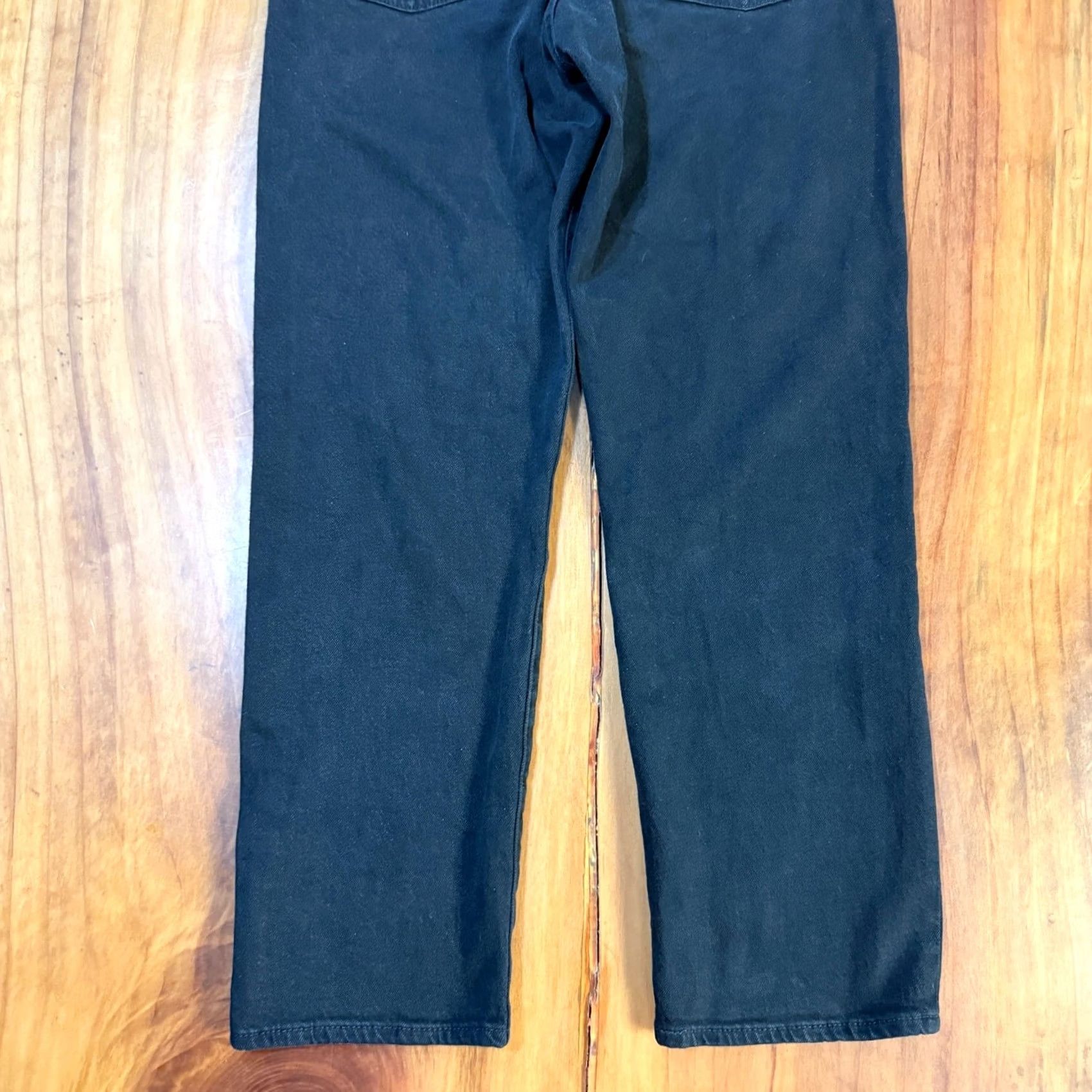 Levi's VINTAGE Levi's Wedgie Straight Jeans Women's 29 x 26.5 Denim Button Fly Cotton LL25 Size 29" - 6 Thumbnail