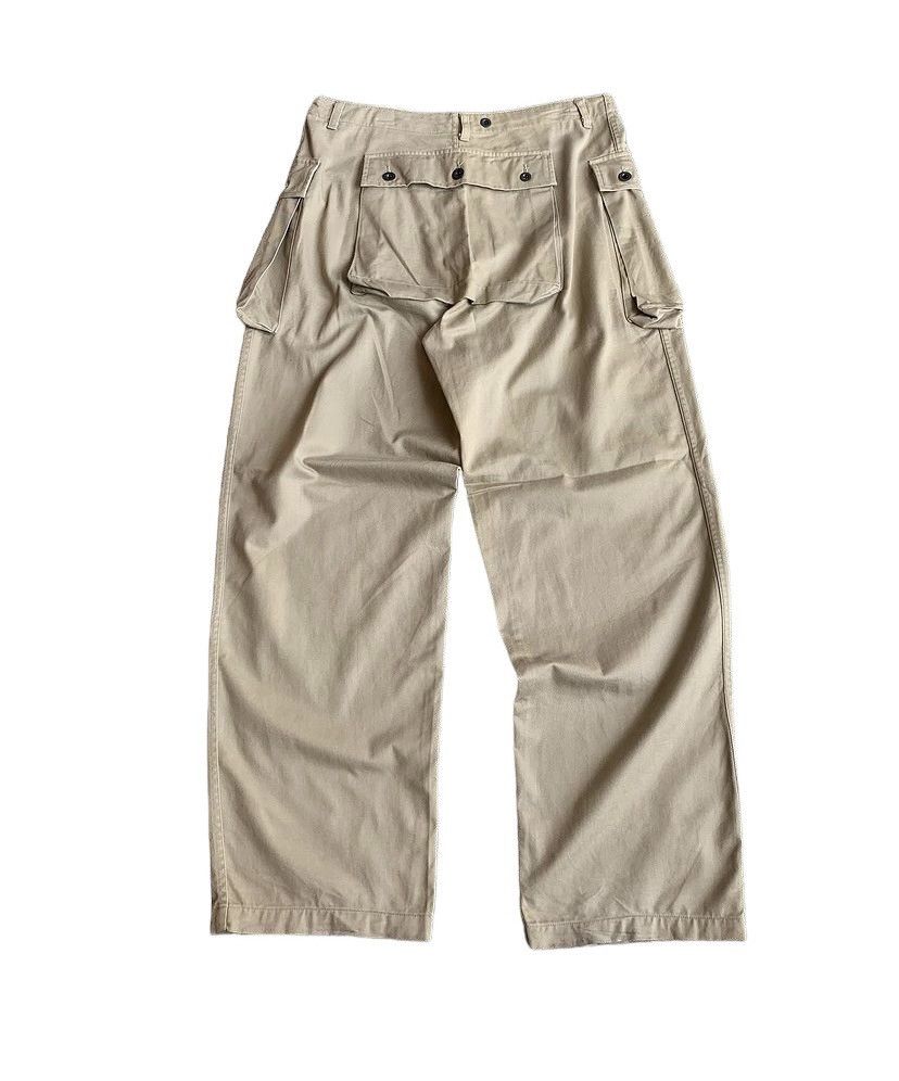 image of Vintage Japanese Monkey Pants Inspired P44 Usn Pants in Khaki, Men's (Size 36)
