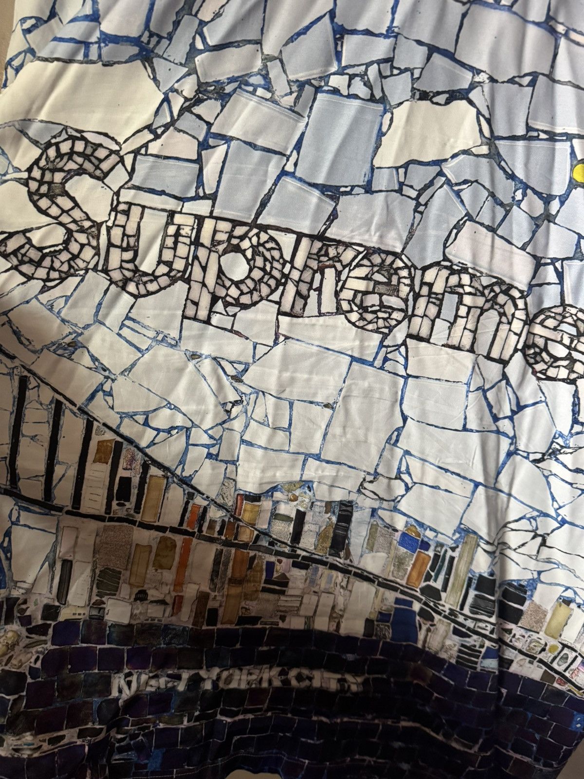 Supreme Supreme Mosaic S/S Button Up Shirt Size US XL / EU 56 / 4 - 4 Thumbnail