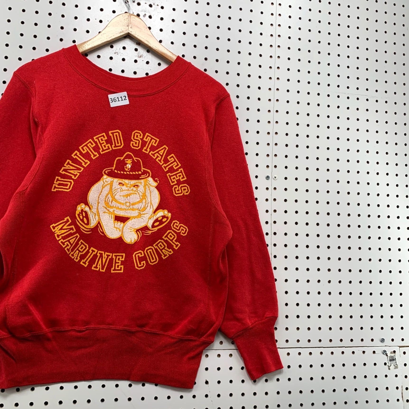 Vintage VINTAGE United States Marine Corpse Sweatshirt Men M Bulldog Made USA Size US M / EU 48-50 / 2 - 4 Thumbnail